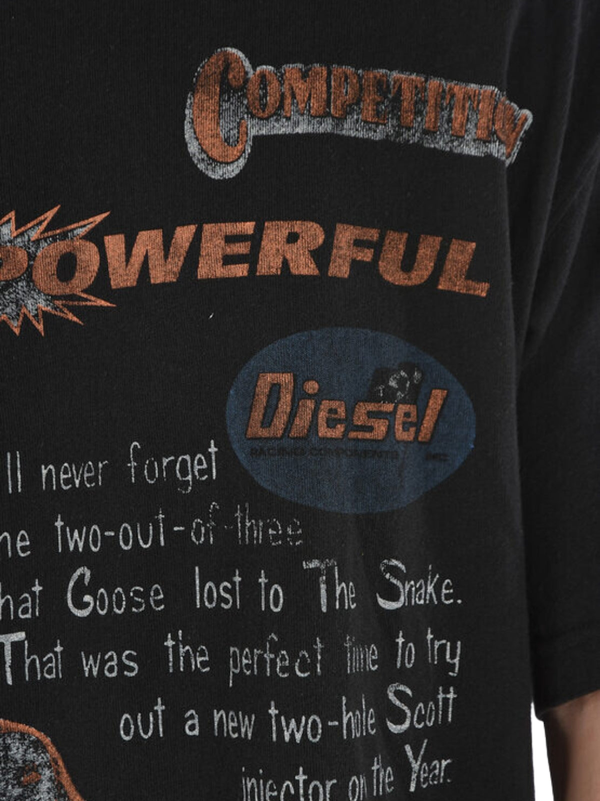 Diesel T-Shirt Tbalm Black