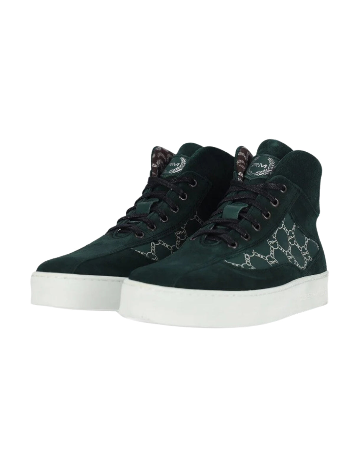 Rossimoda Boot Verde High Emerald-White