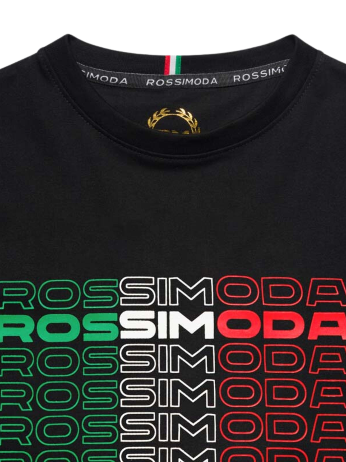 Rossimoda T-Shirt Eredita Molti Black