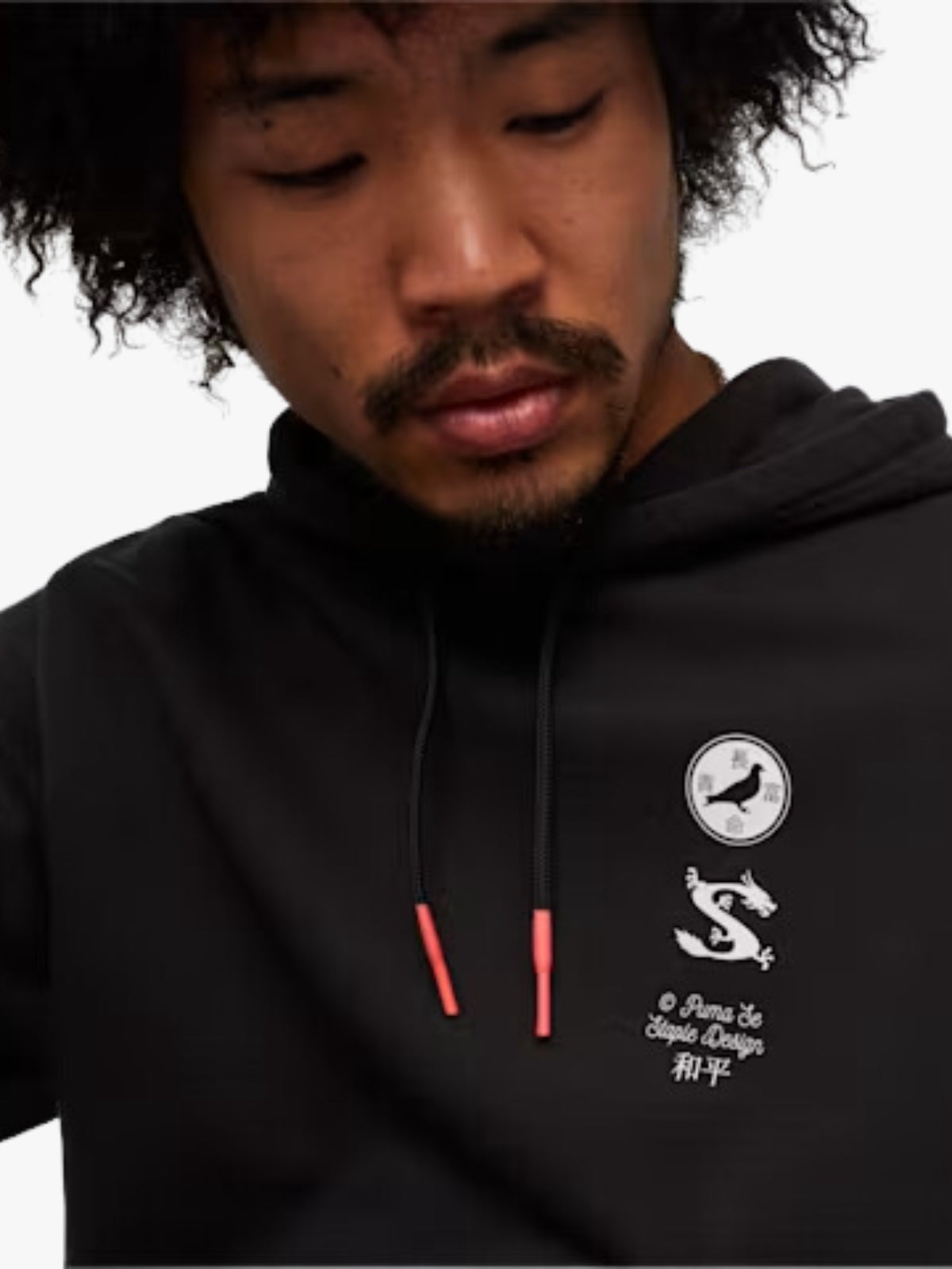 Puma Sweater X Staple Graphic Hoodie Black