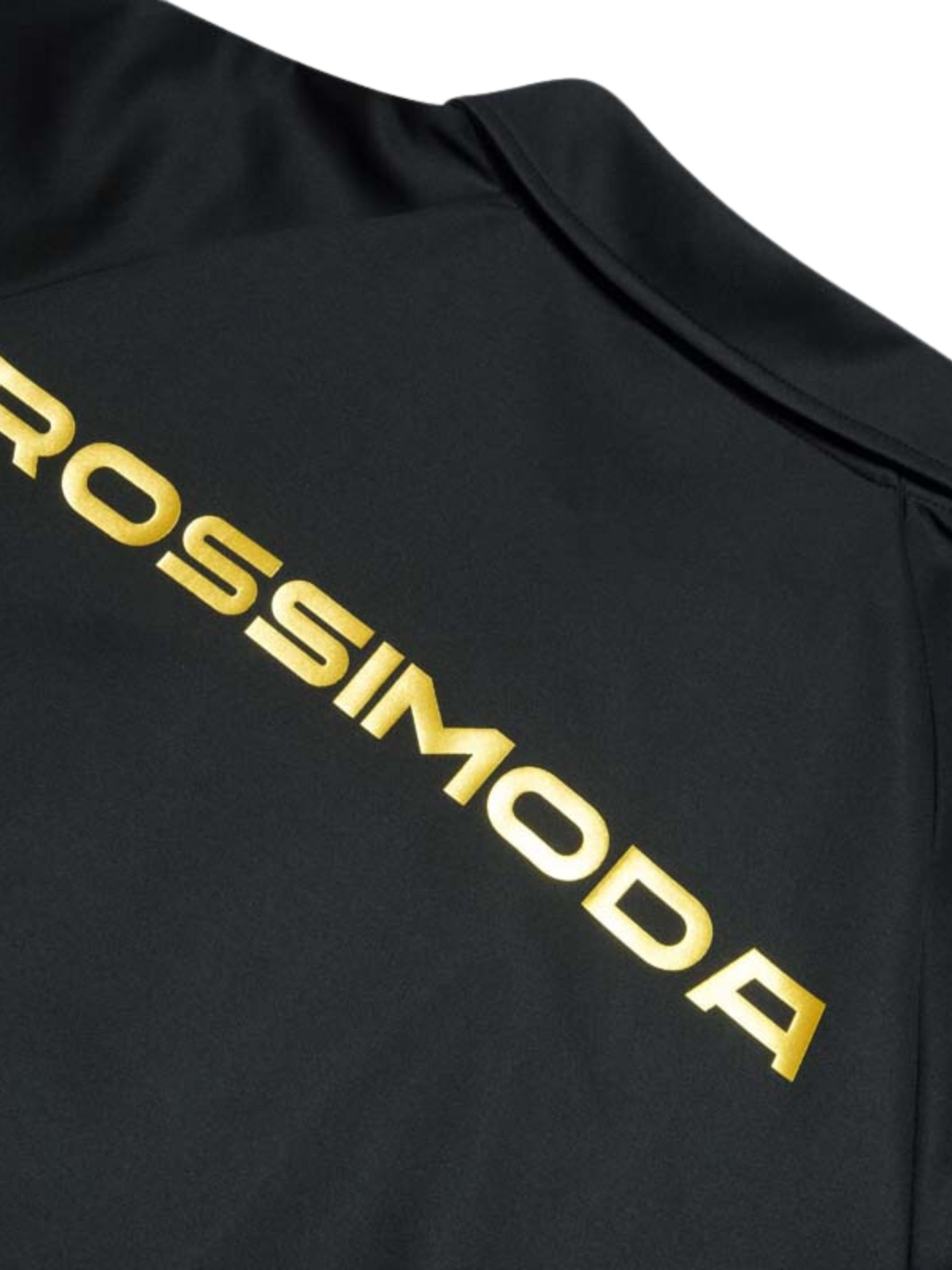 Rossimoda Jacket Floreale Track Top Black-Gold