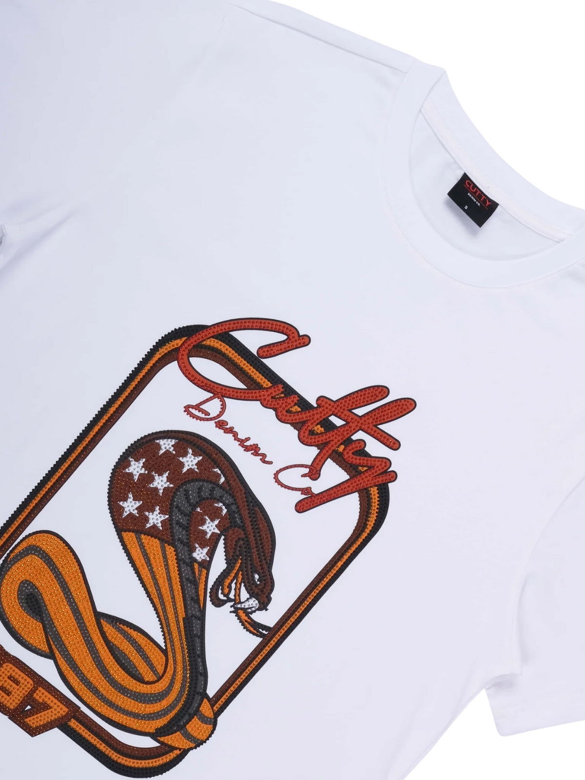 Cutty T-Shirt Cobra White