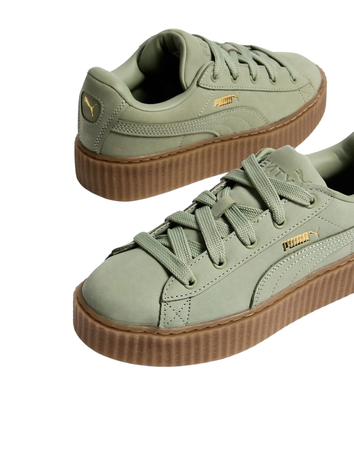 Puma Sneaker Creeper Phatty Nubuck Green Fog