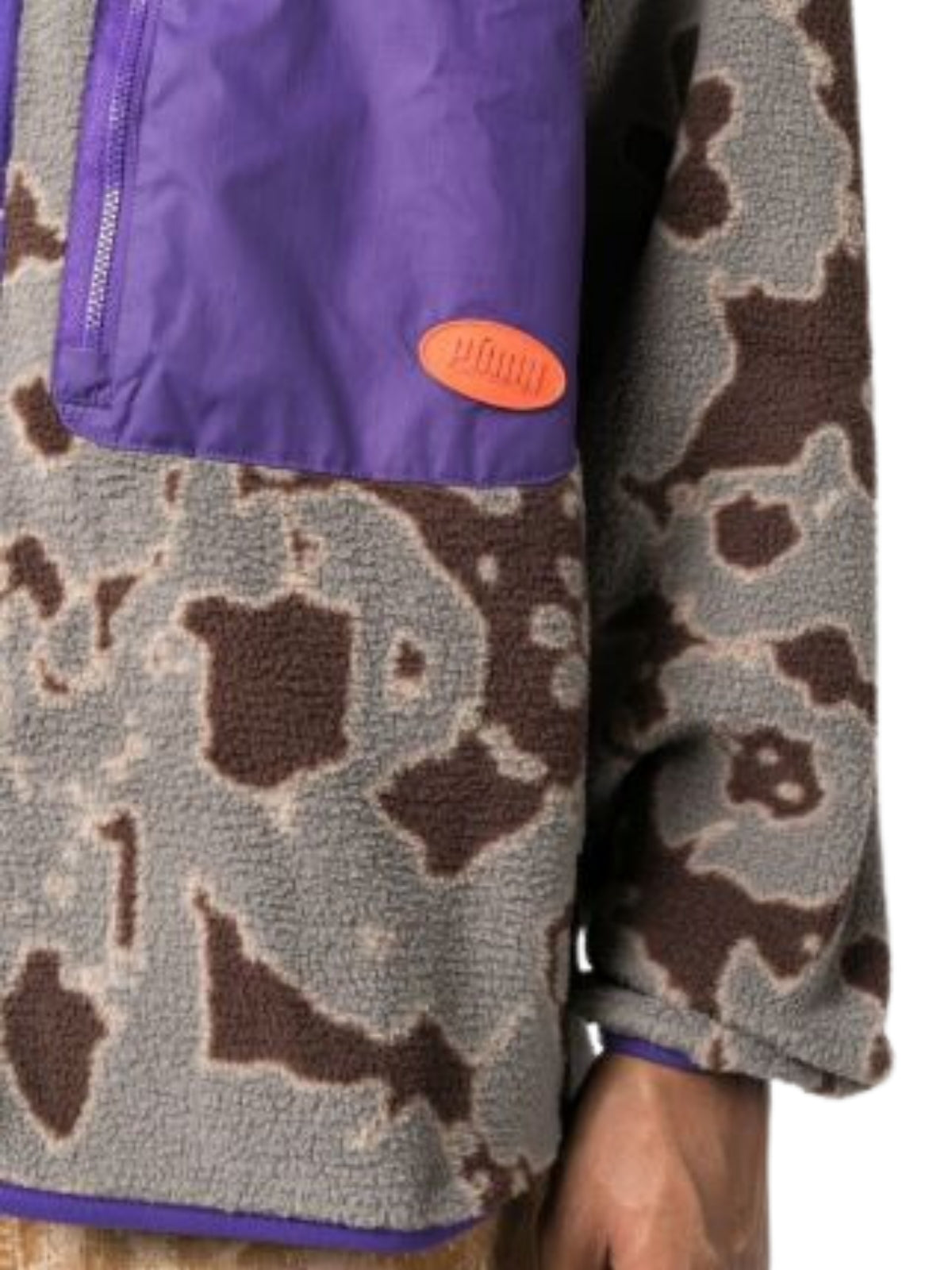 Puma Jacket X P.A.M. Polarfleece Purple-Brown