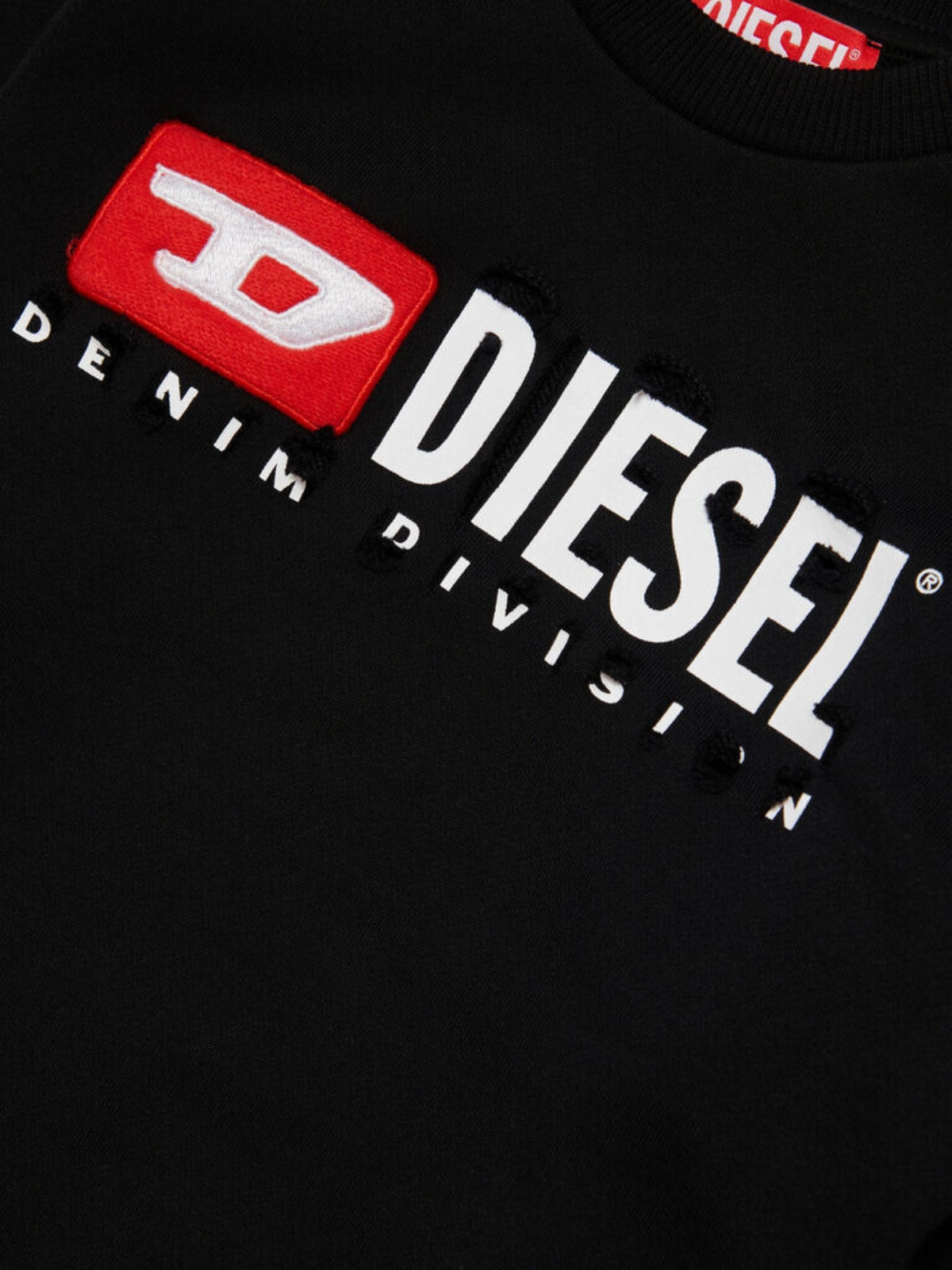 Diesel Sweater Ginn Logo Black