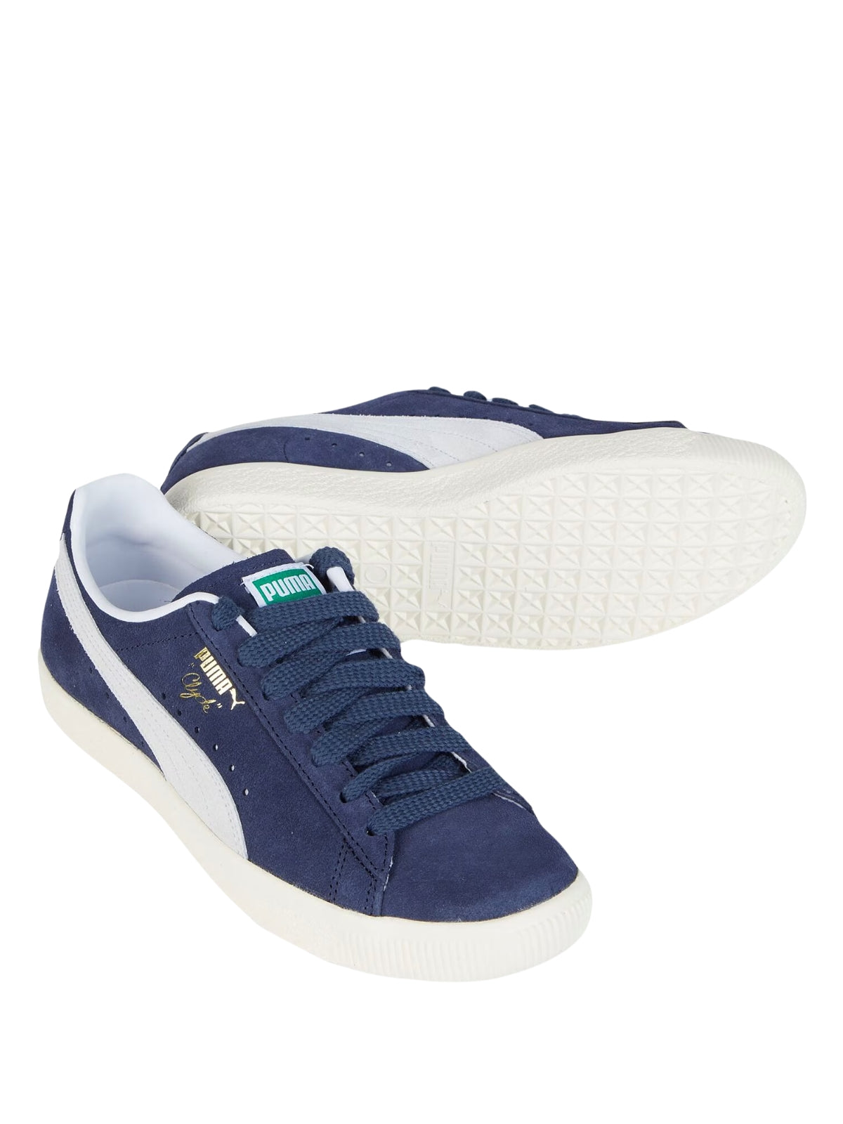 Puma Clyde Parisian Night Navy-White