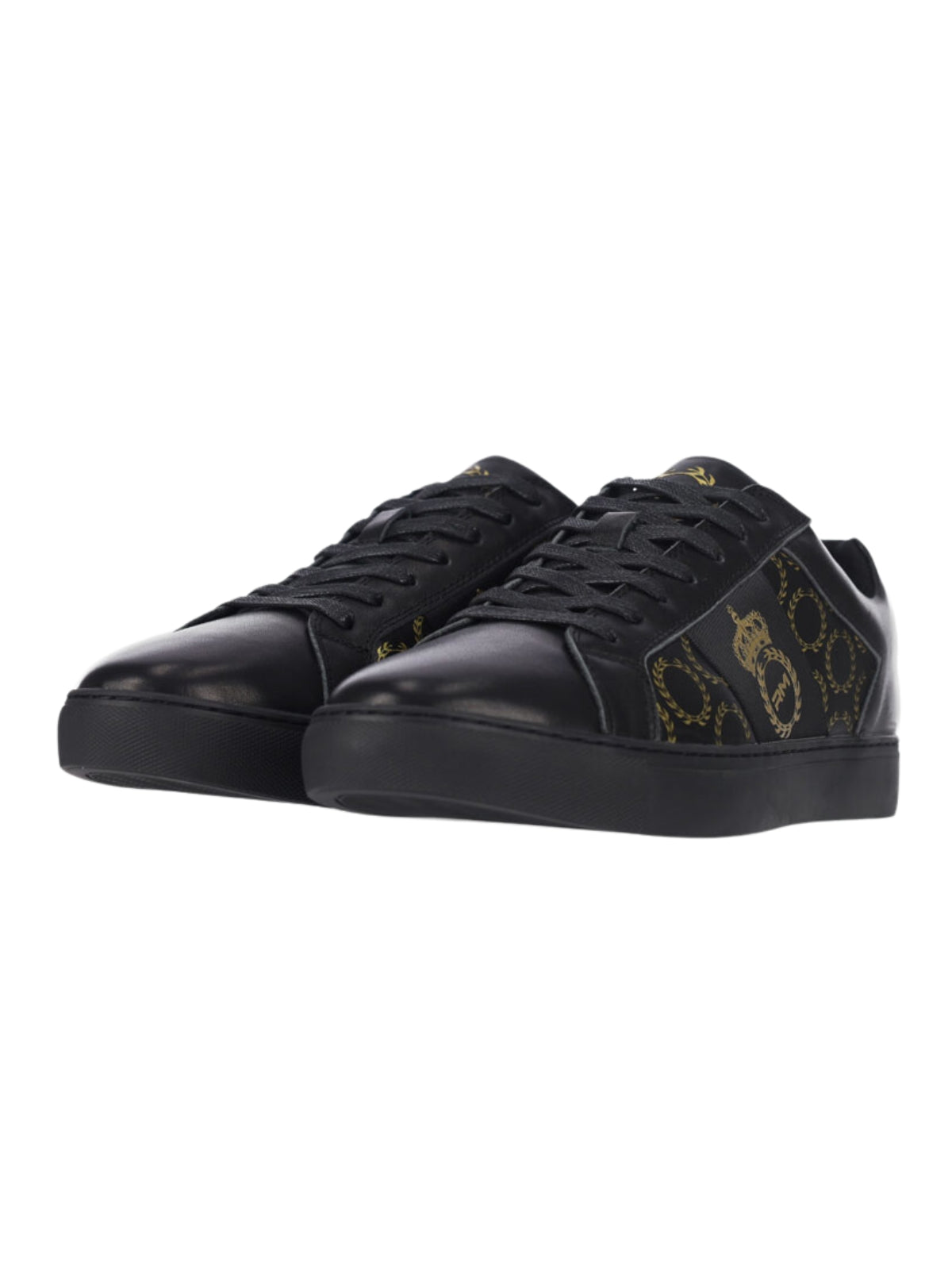 Rossimoda Sneaker Floreale Low Black-Gold