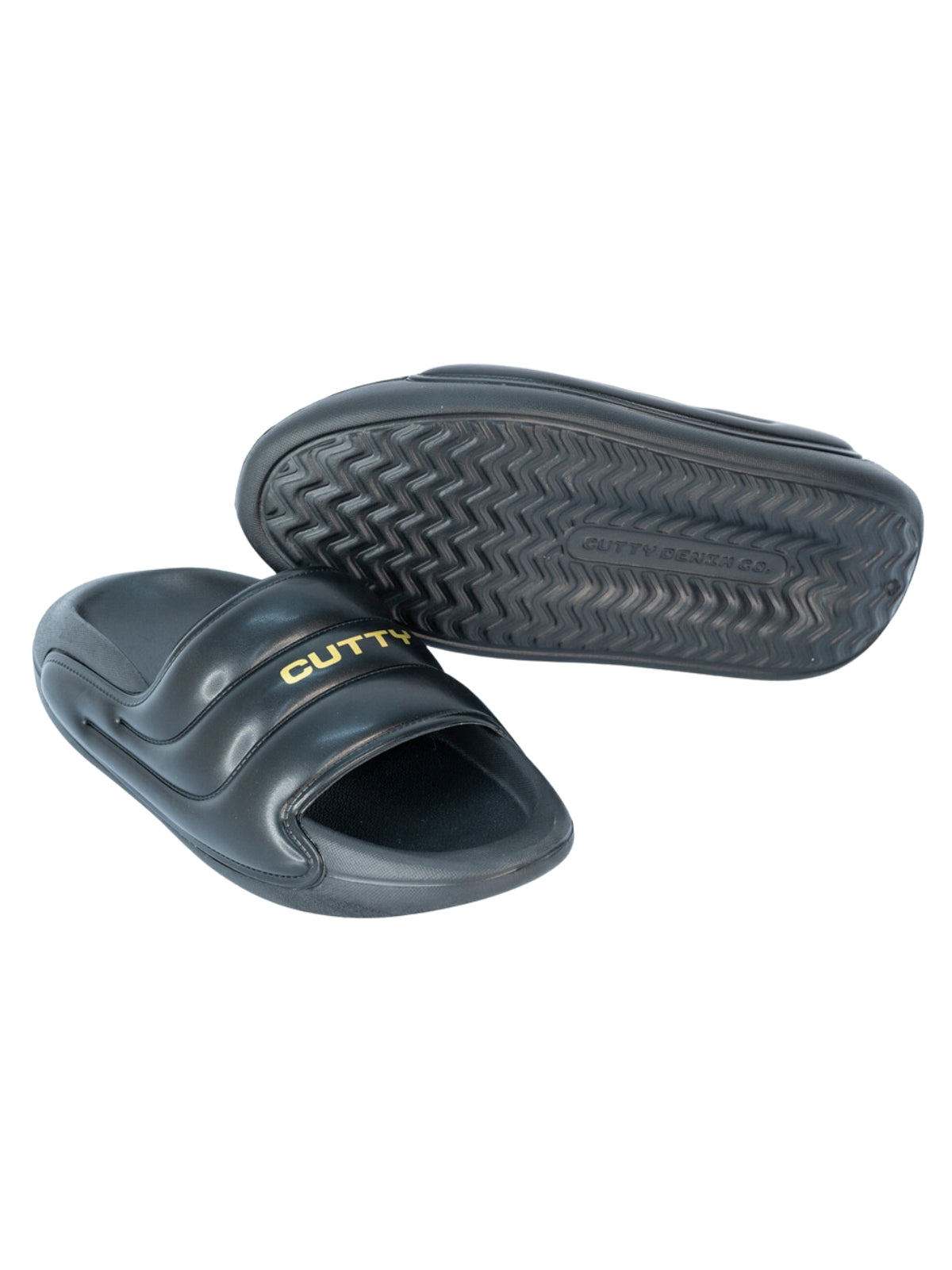 Cutty Slides Logo Padded Black