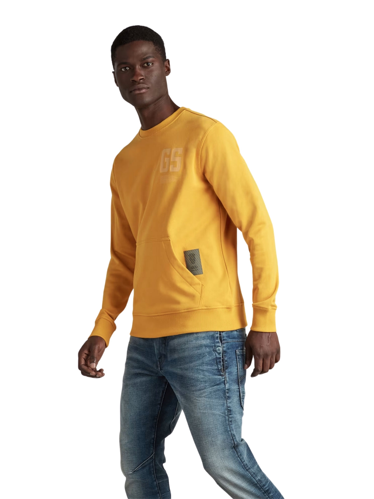 G-Star Sweater Stitch Pocket Gold