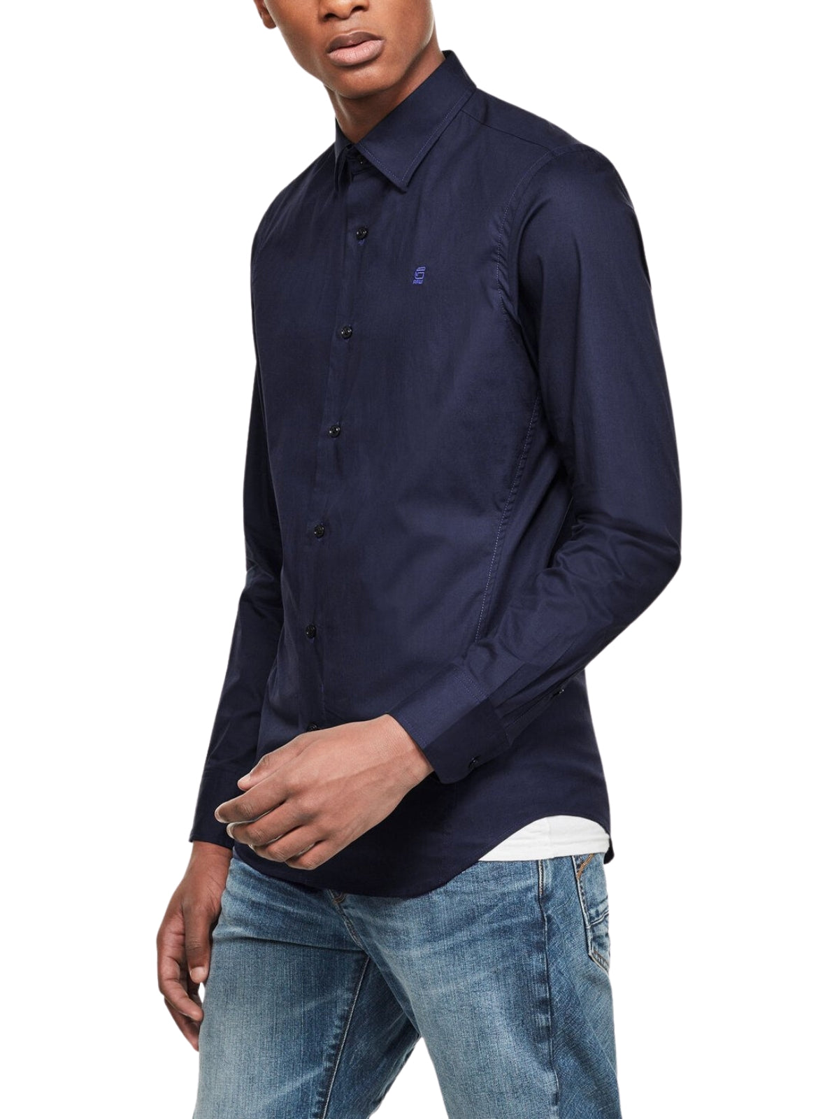 G-Star Shirt Dressed Super Slim Mazarine Blue