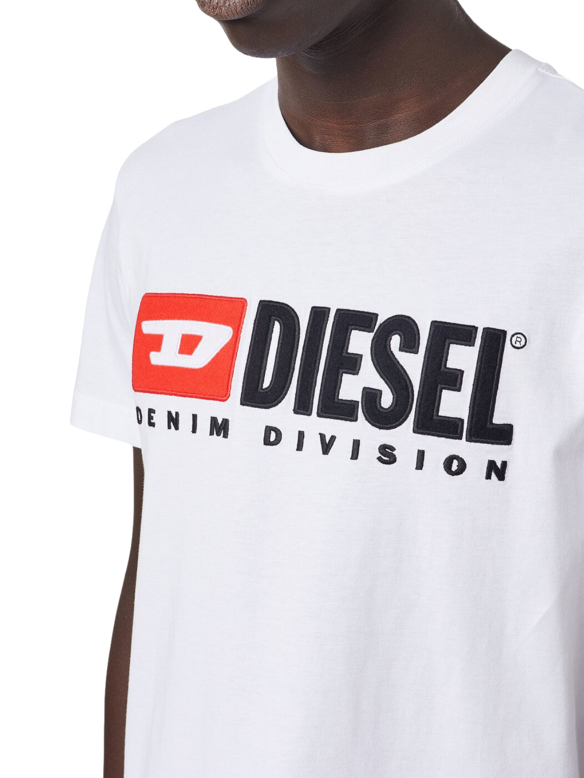 Diesel T-Shirt T-Diegor Division White