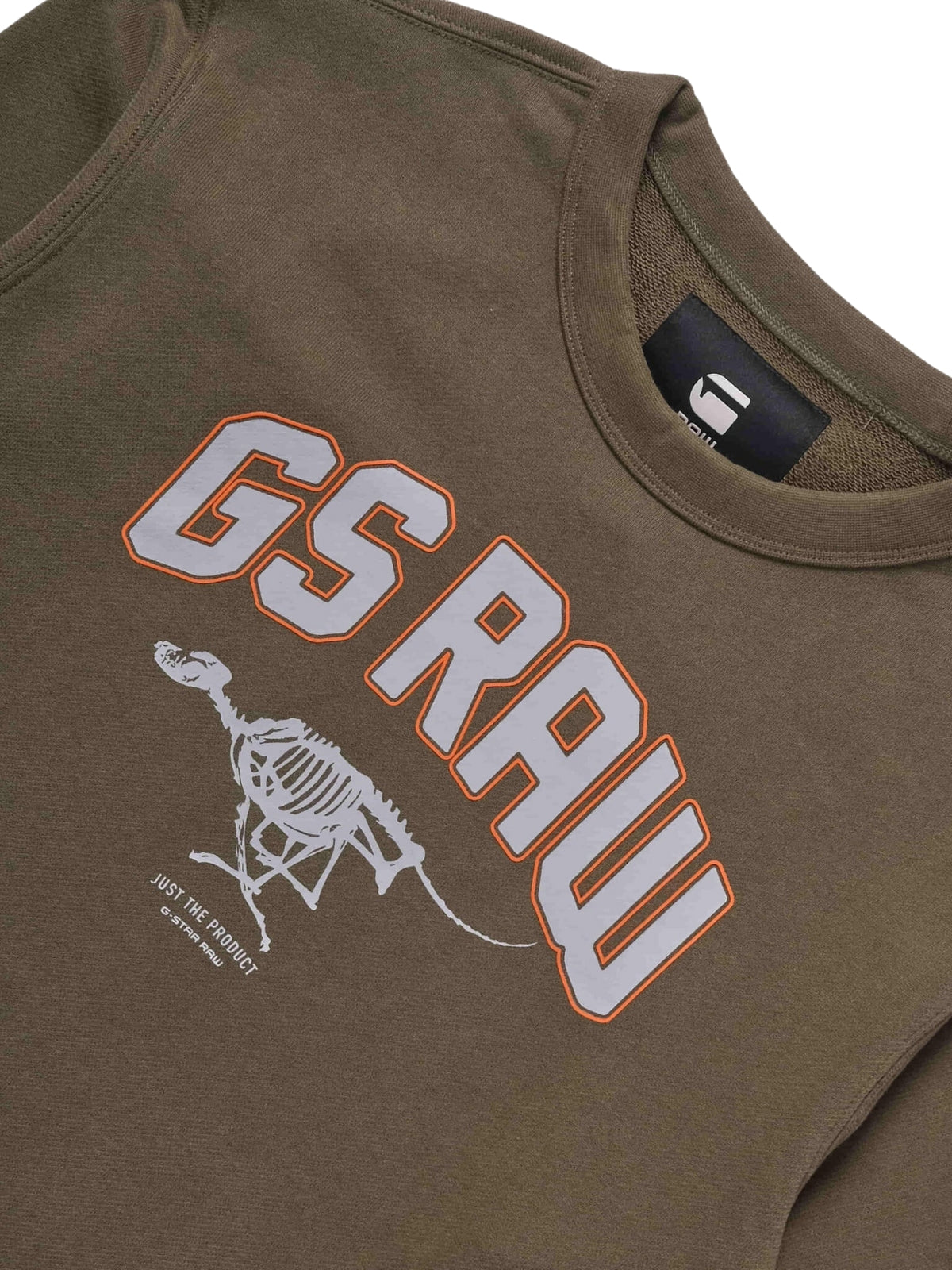 G-Star Sweater Skeleton Dog Shadow Olive