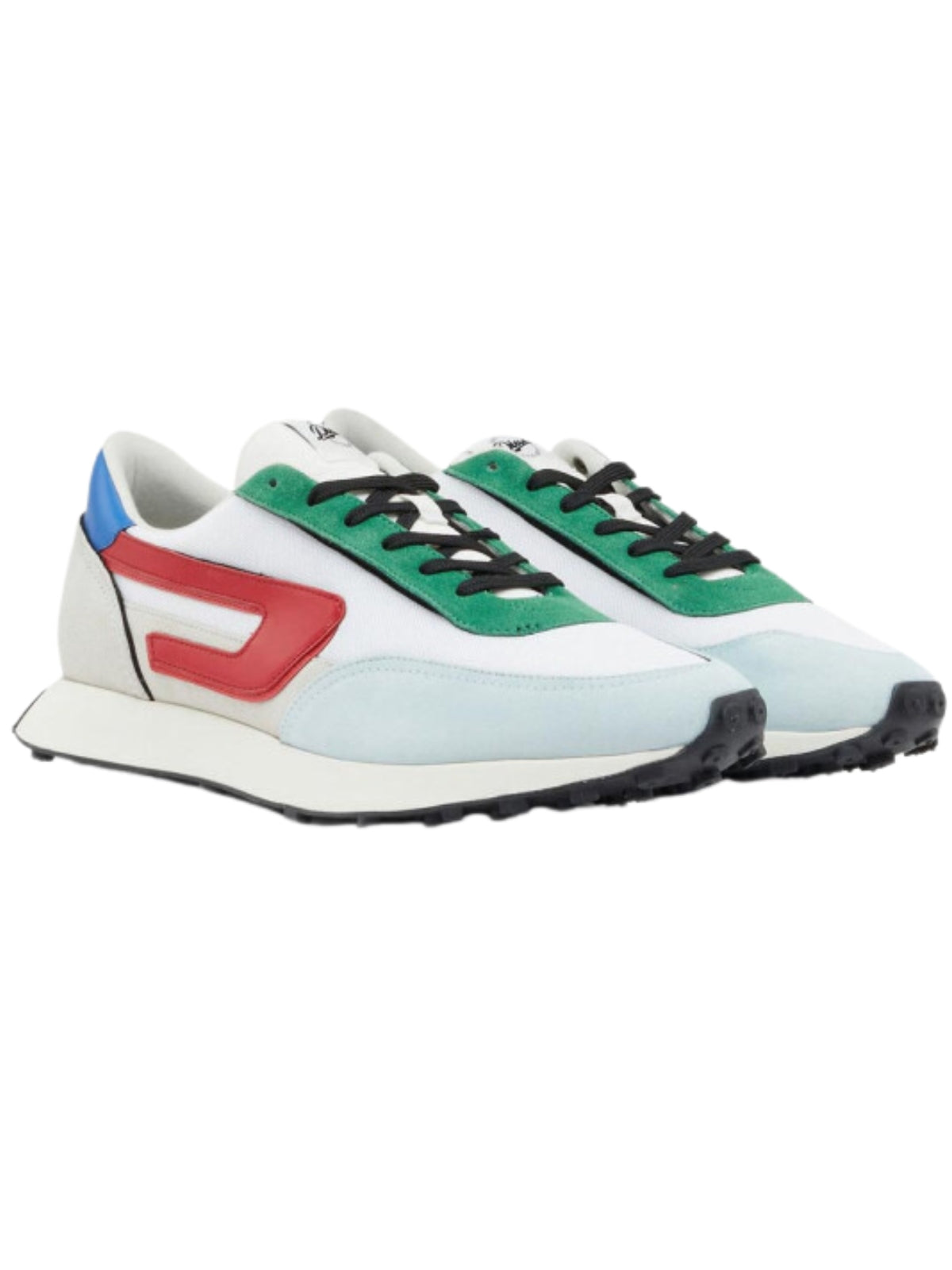 Diesel Sneaker Sracer Blanc/Illusion Blueracing Red Leprechaun