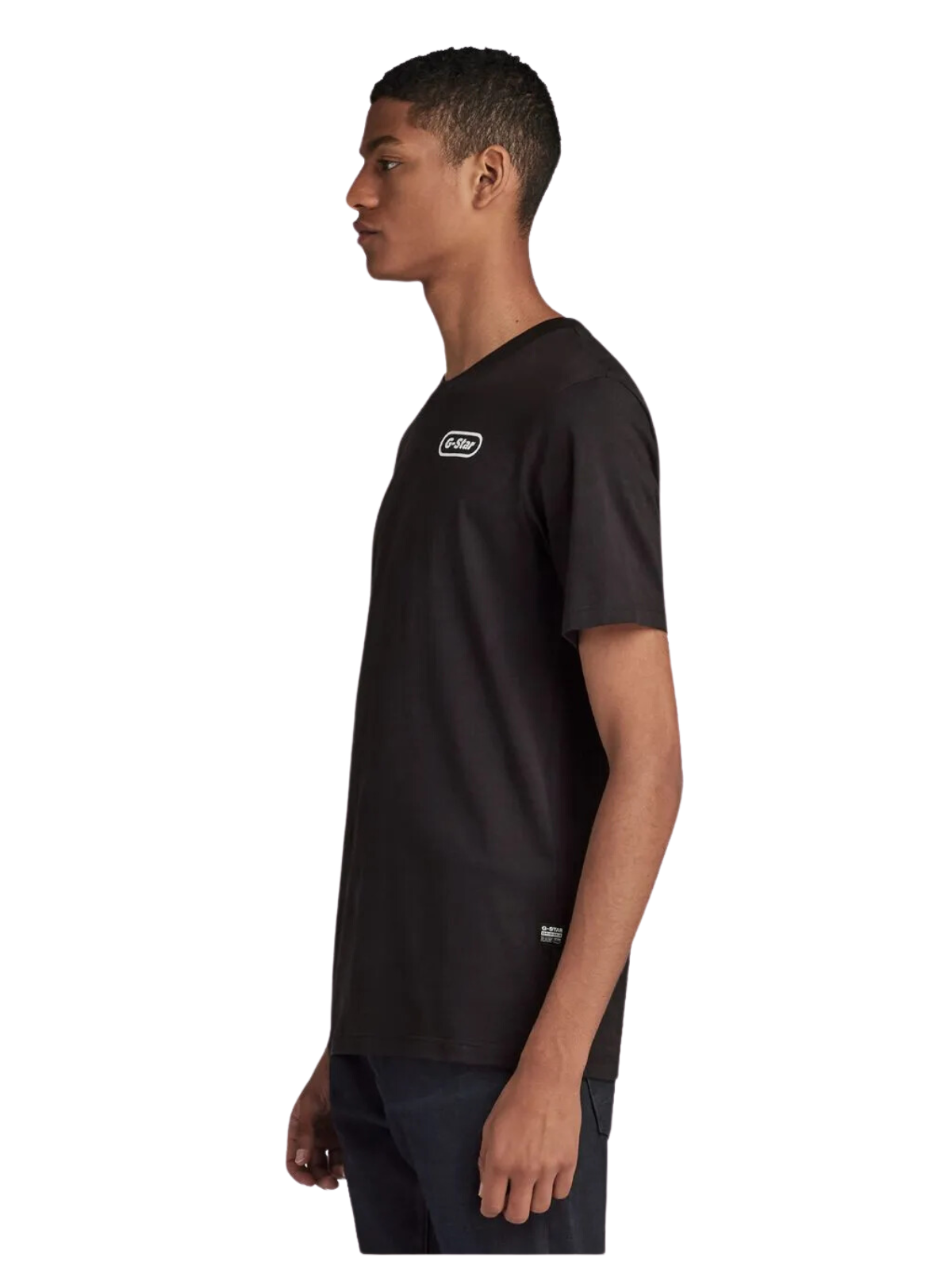 G-Star T-Shirt Back Graphics Slim Dk Black