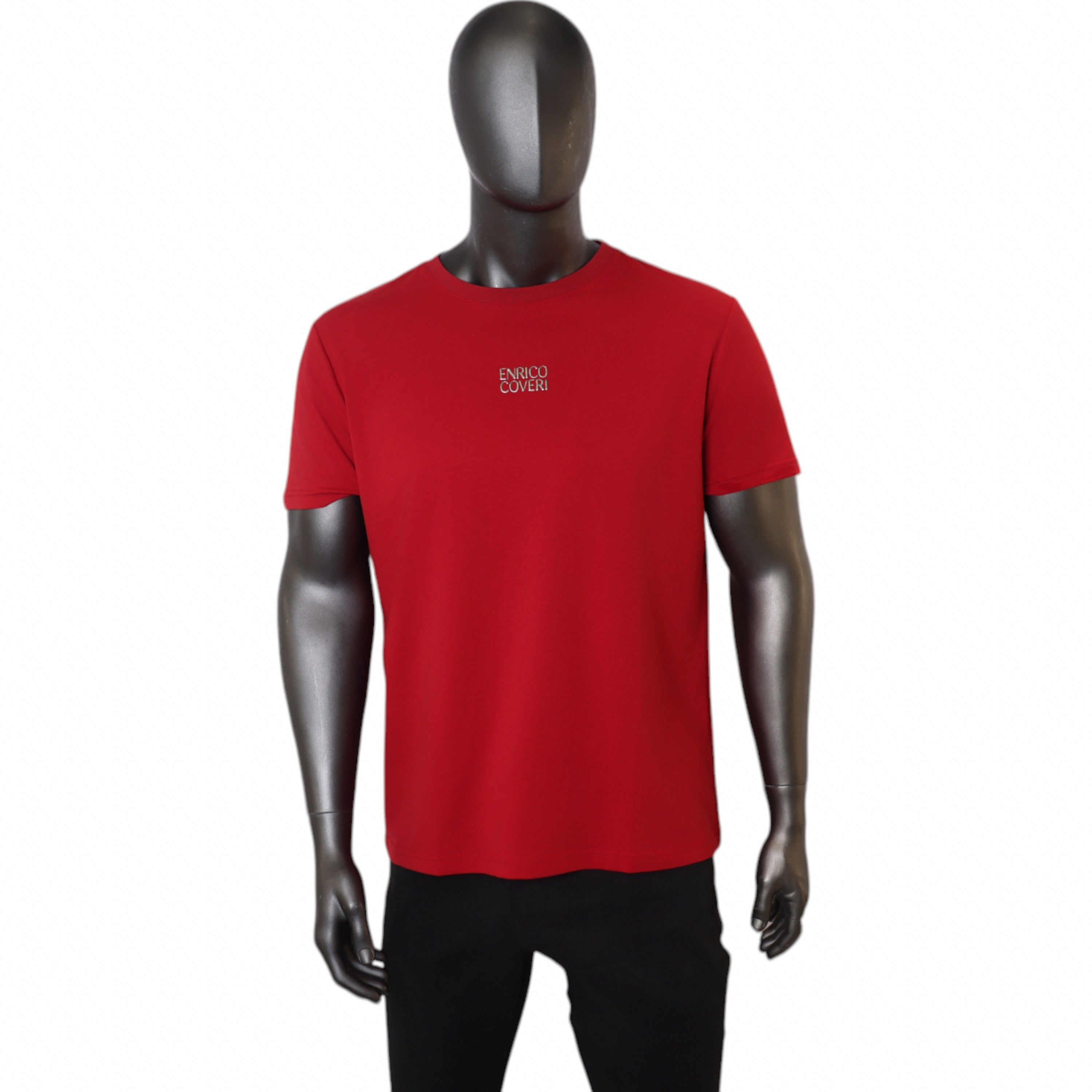 Enrico T-Shirt Mini Logo Red