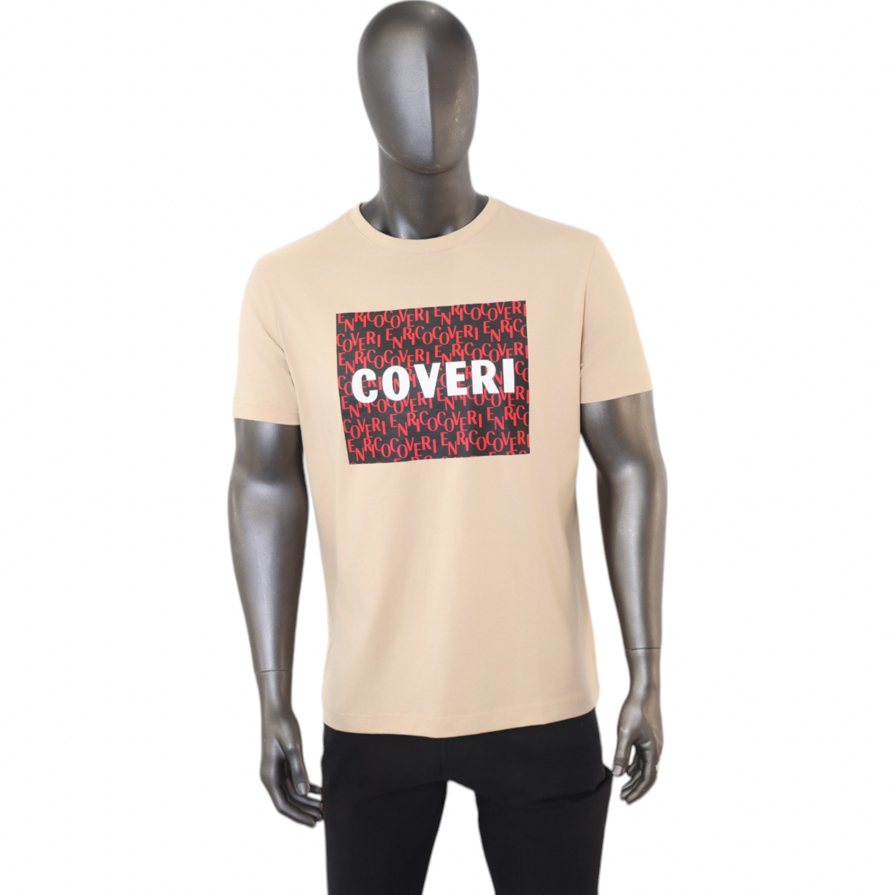 Enrico Coveri T-Shirt 2 Packs Khaki