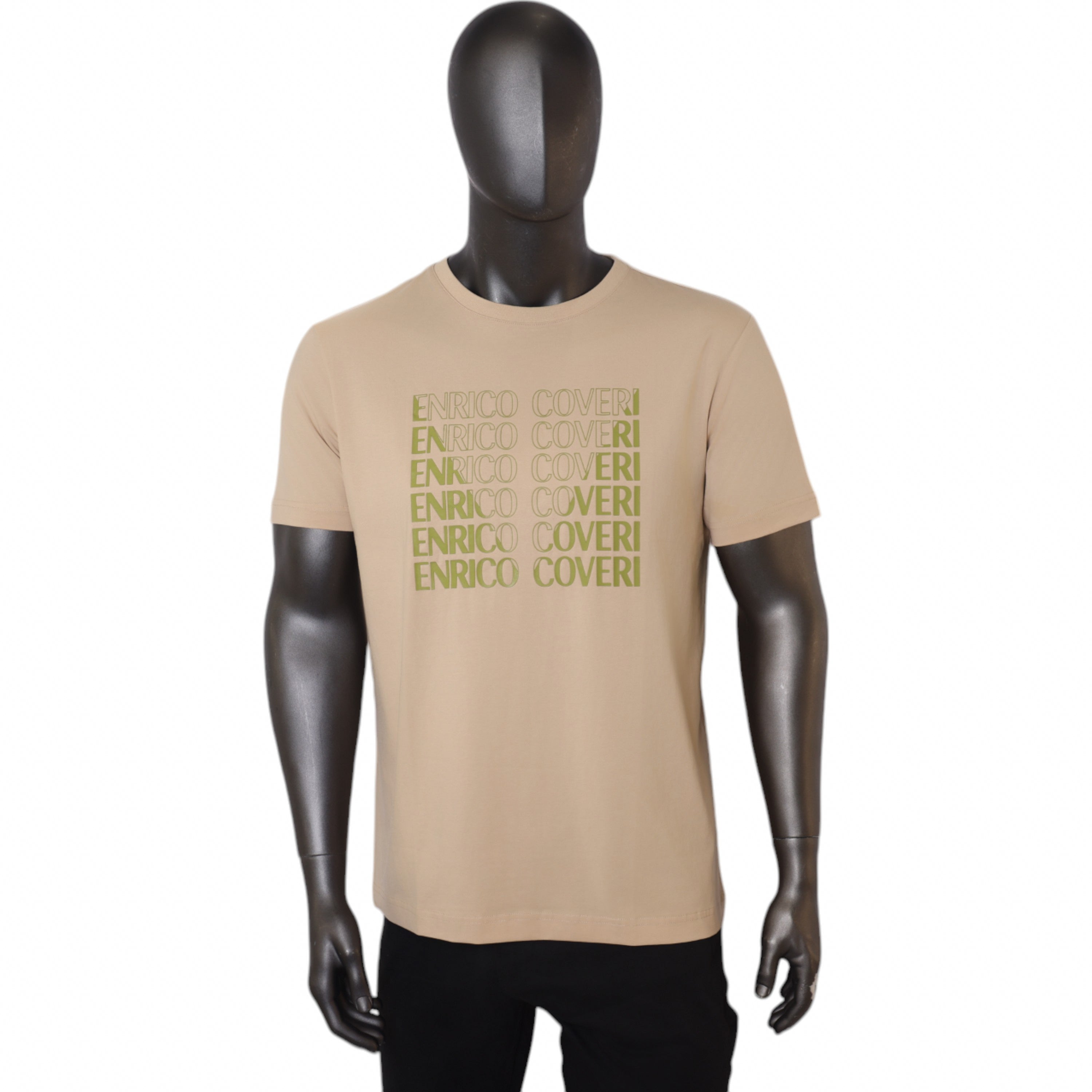 Enrico Coveri T-Shirt 2 Packs Khaki