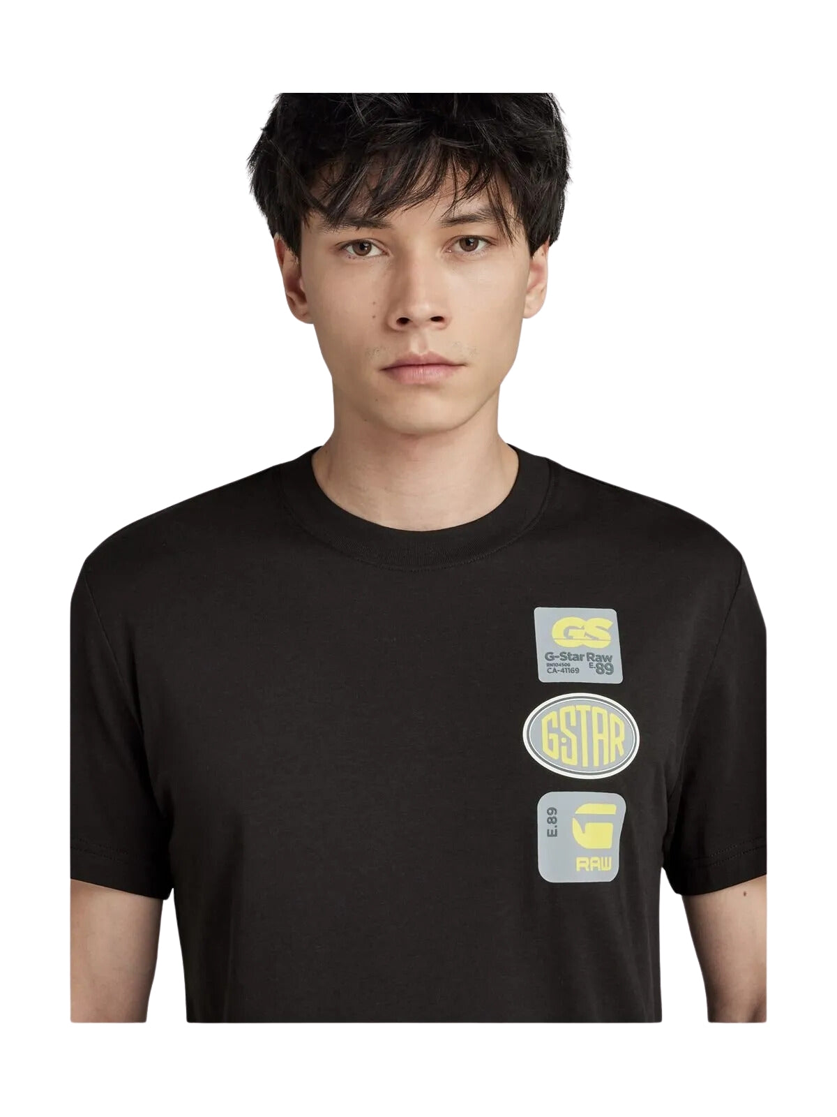 G-Star T-Shirt Multi Badge Dk Black