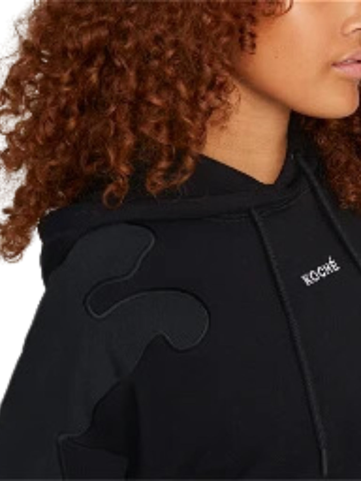 Puma Sweater Ladies X Koche Hooide Cropped Black