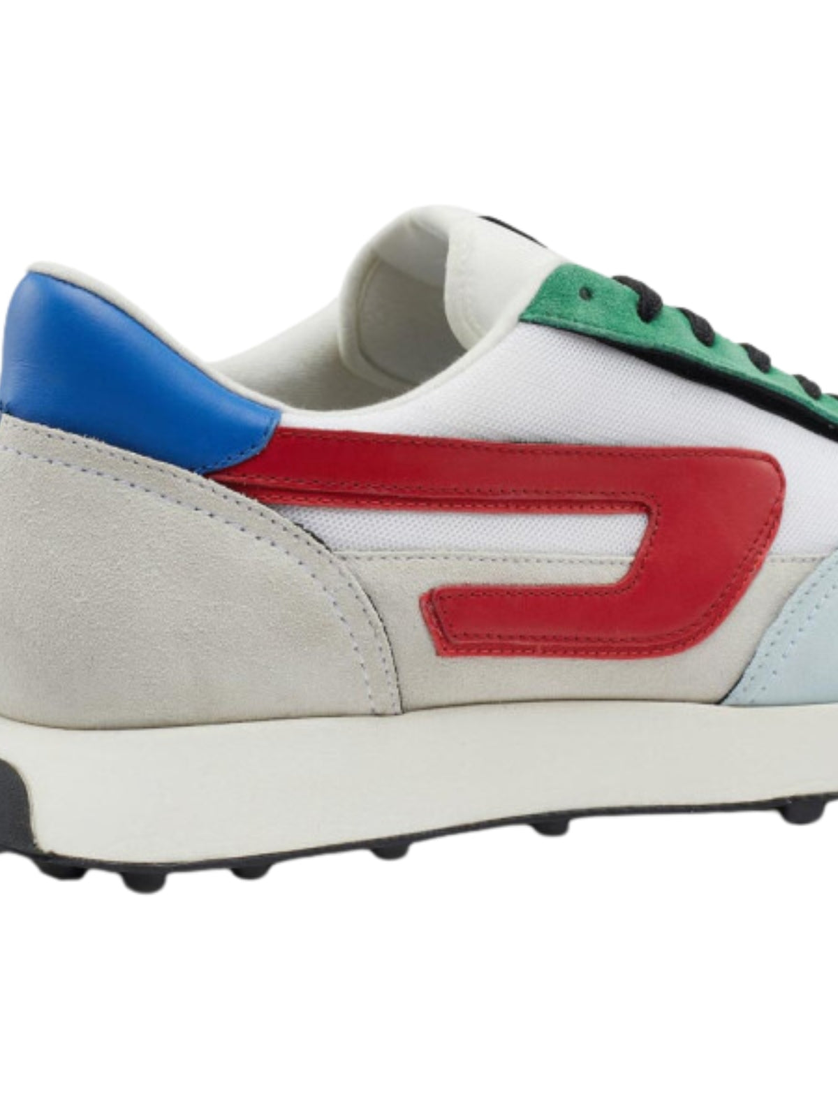 Diesel Sneaker Sracer Blanc/Illusion Blueracing Red Leprechaun