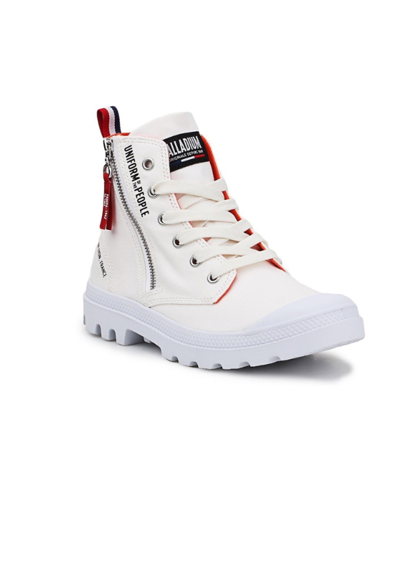 Palladium Boot Pampa Hi Outzip Puotp White