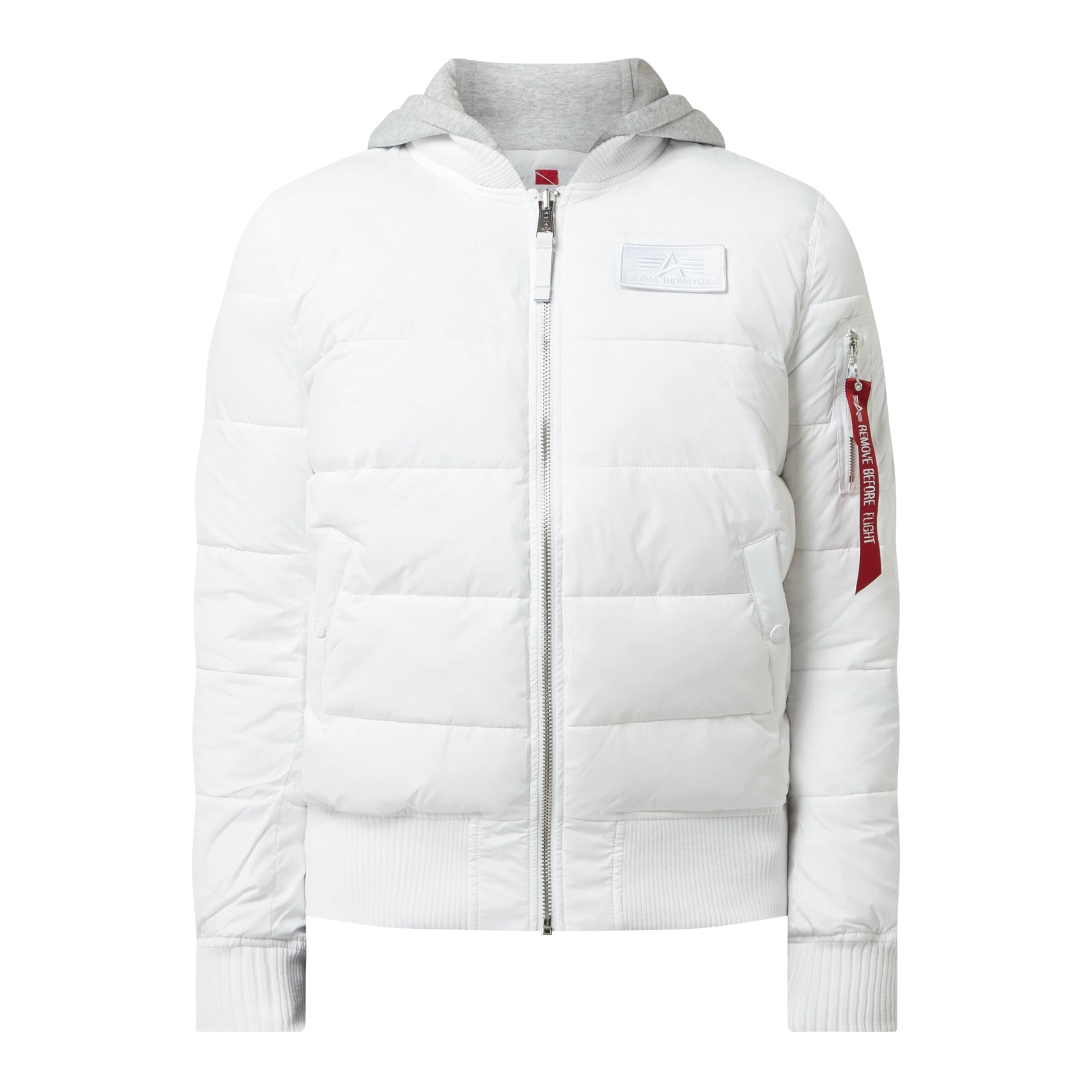 Alpha Jacket Ma-1 Zh Puffer White