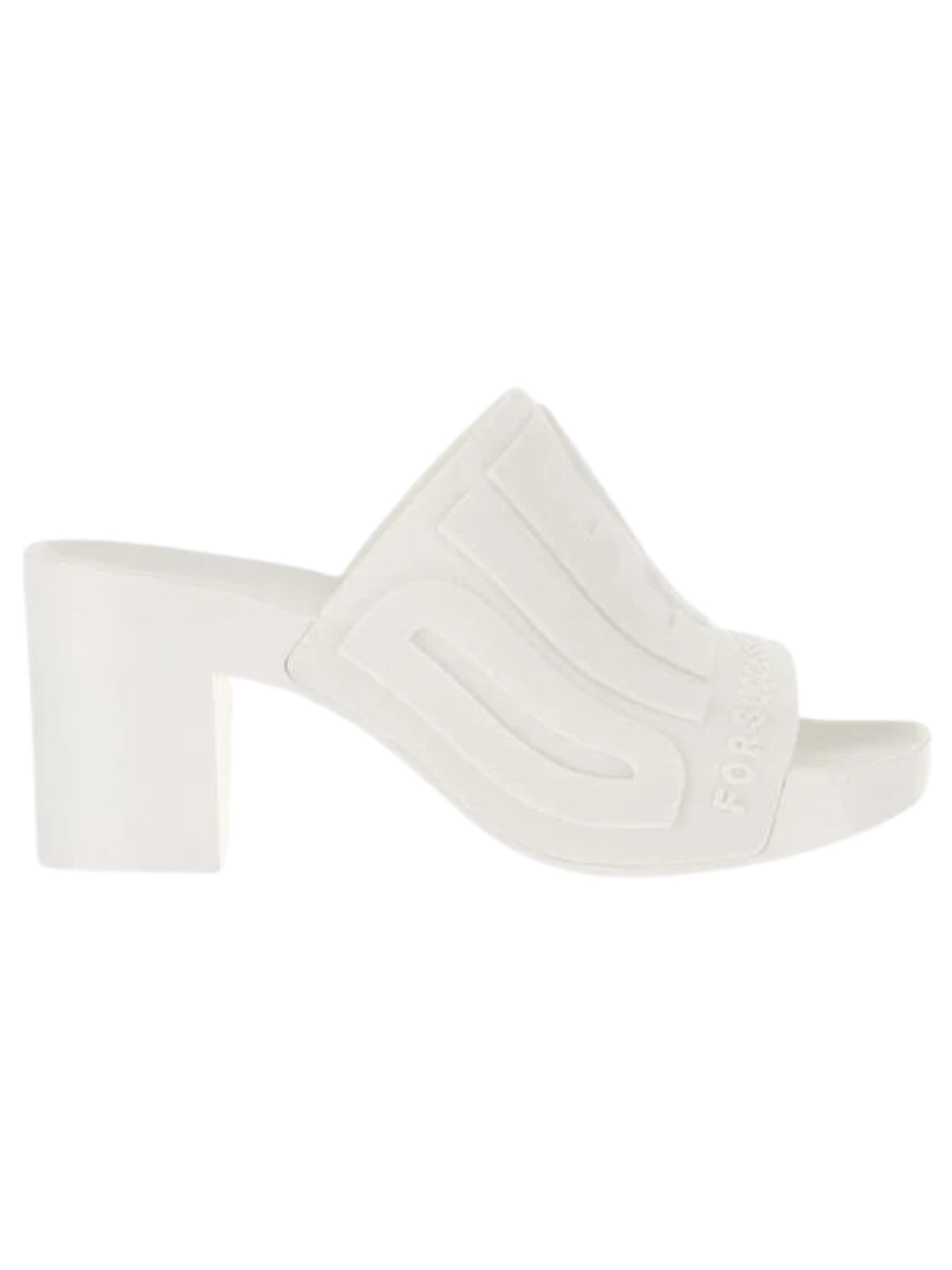 Diesel Heel Ladies Pamela Sa Mule White