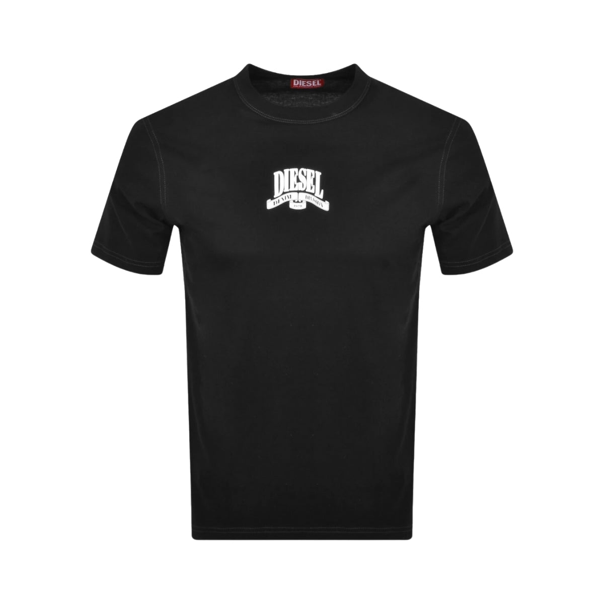 Diesel T-Shirt T-Adjust Logo Black