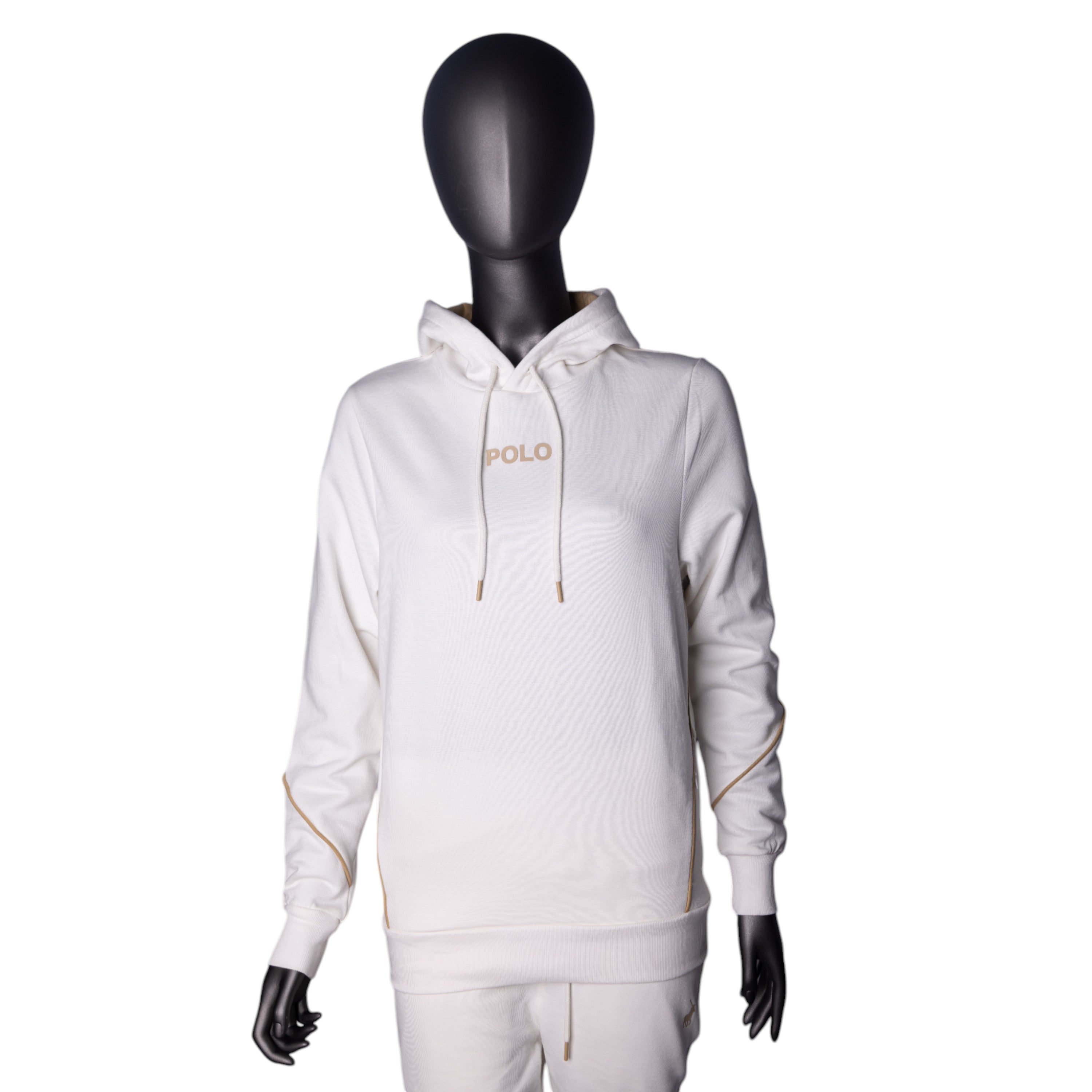 Polo Sweater Ladies Demi Hoodie Off-White