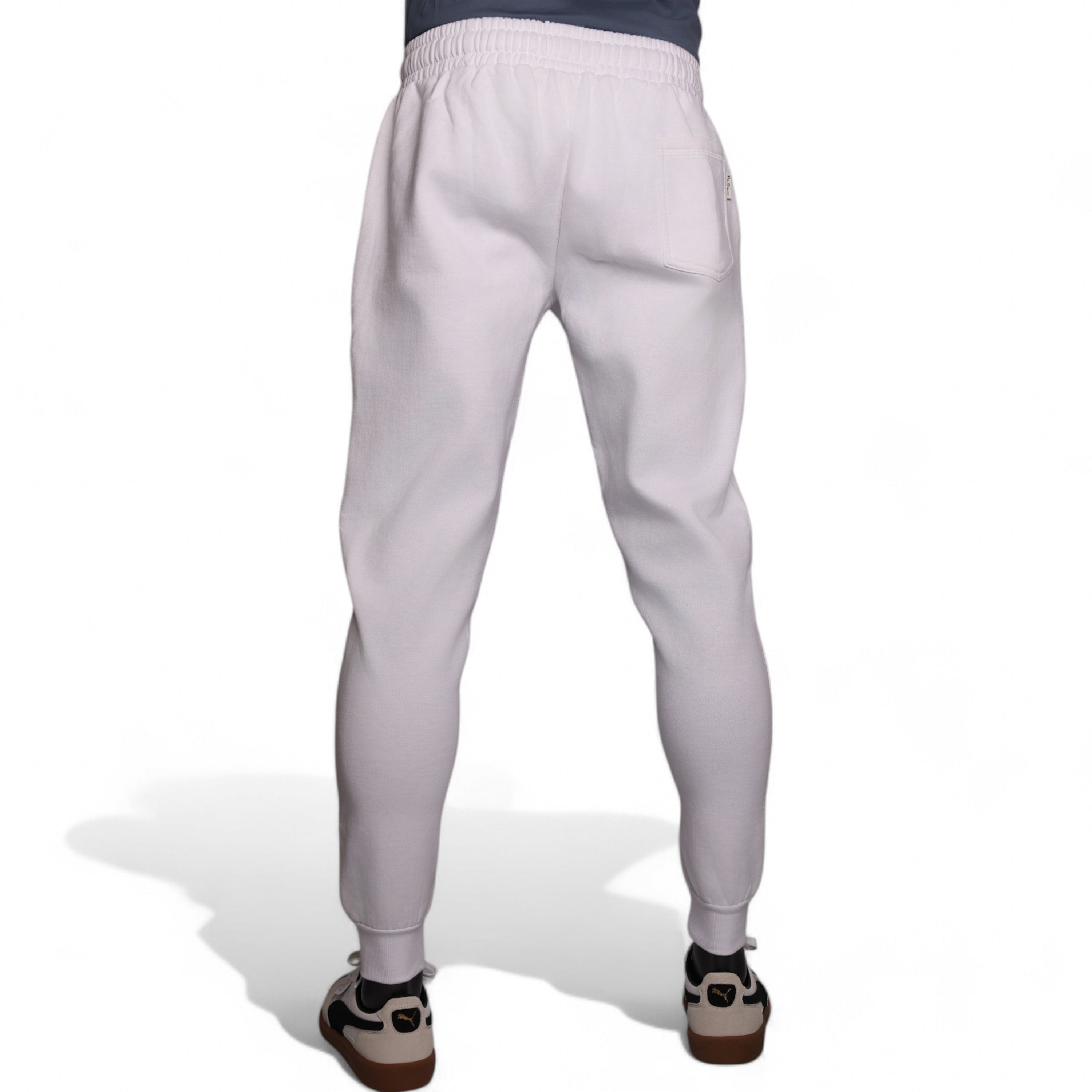 Ben Sherman Track Pants Emb Badge White