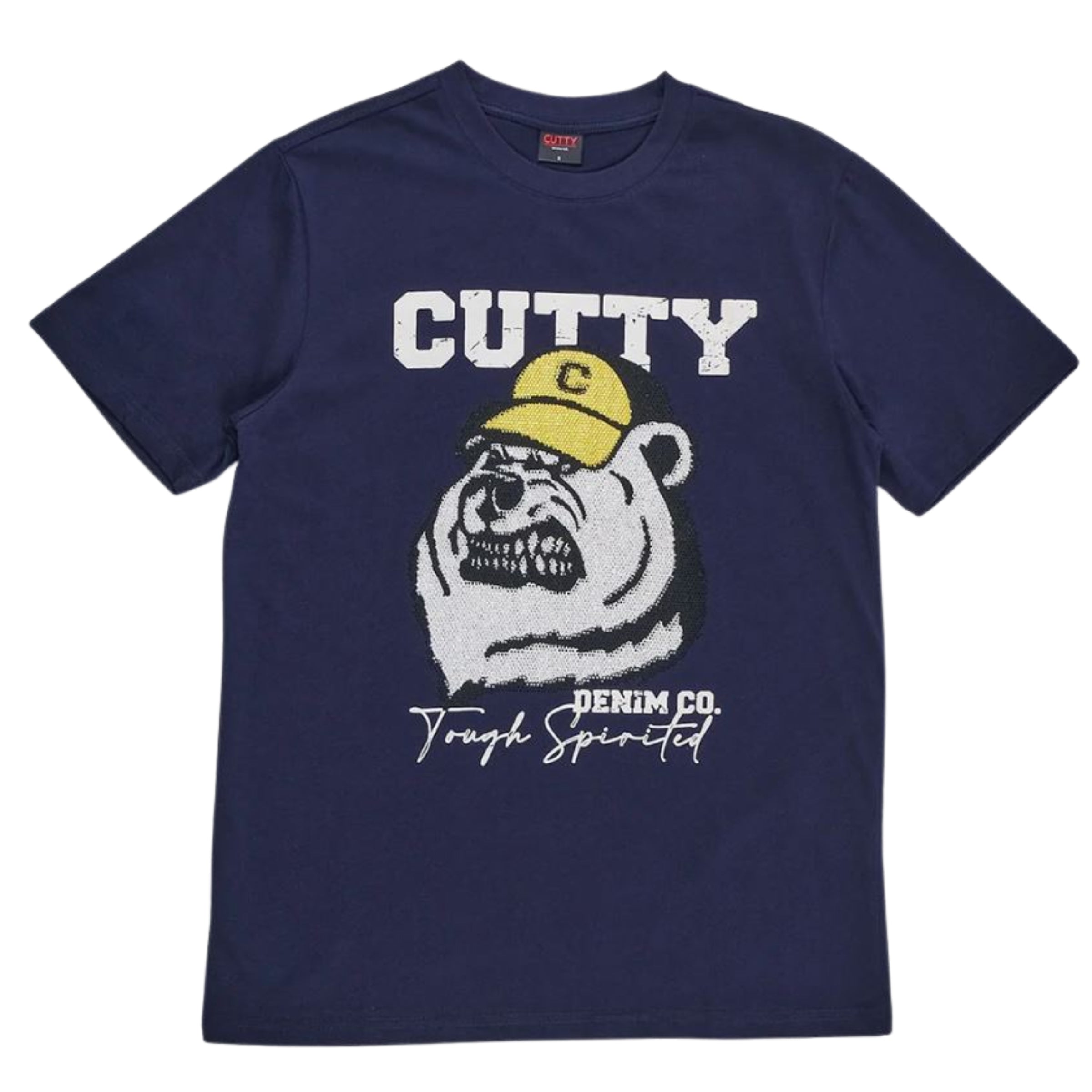 Cutty T-Shirt Tough Spirited Navy