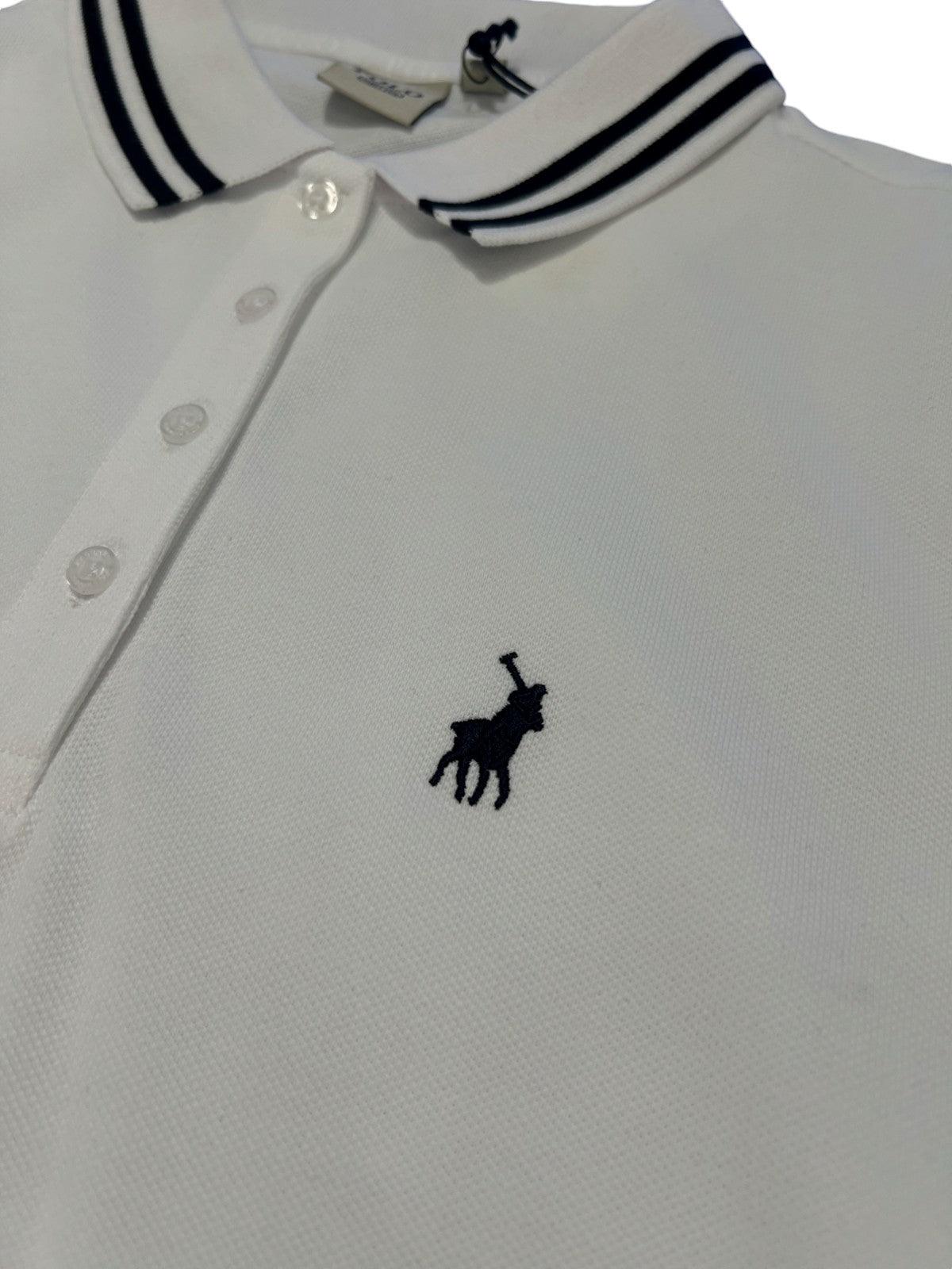 Polo Dress Leah Golfer White