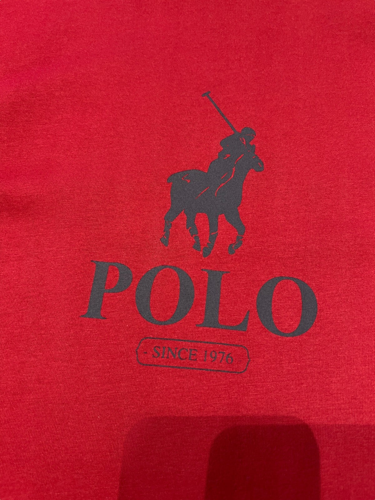 Polo T-Shirt Logo Burgundy