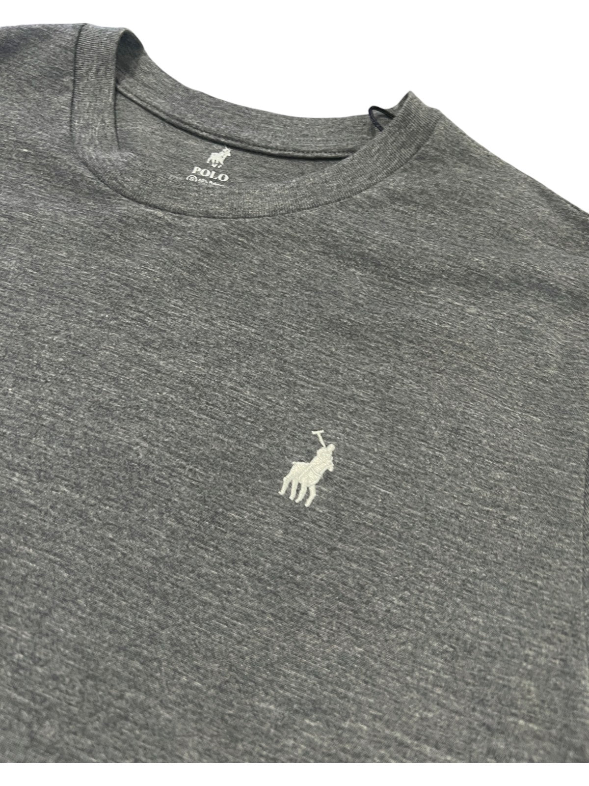 Polo T-Shirt Neck Charcoal