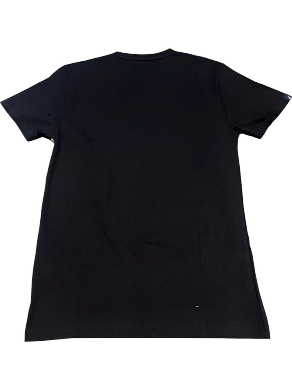 Polo T-Shirt V-Neck Blue Pony Black