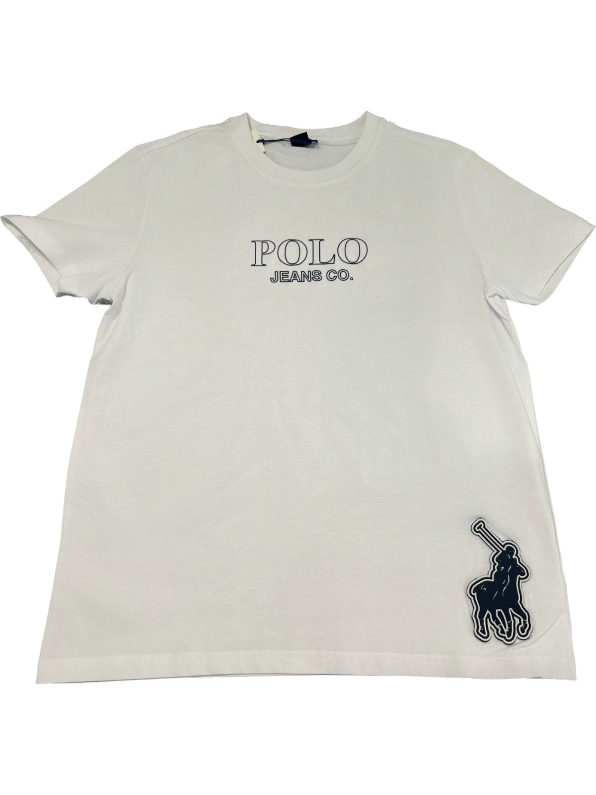 Polo T-Shirt Pjc Velcro Logo White