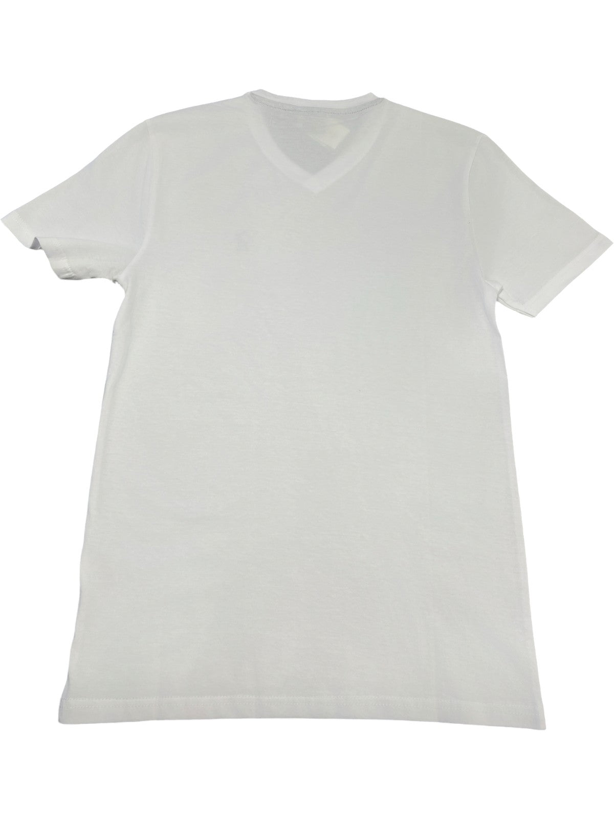 Polo T-Shirt Classic Vneck Logo White