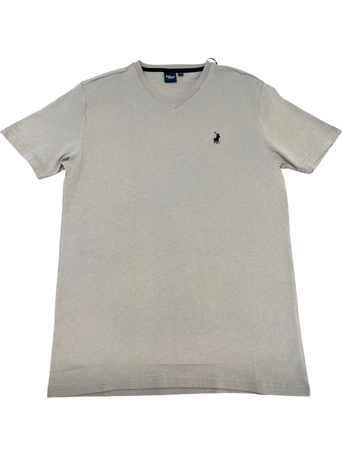 Polo Vneck Grey