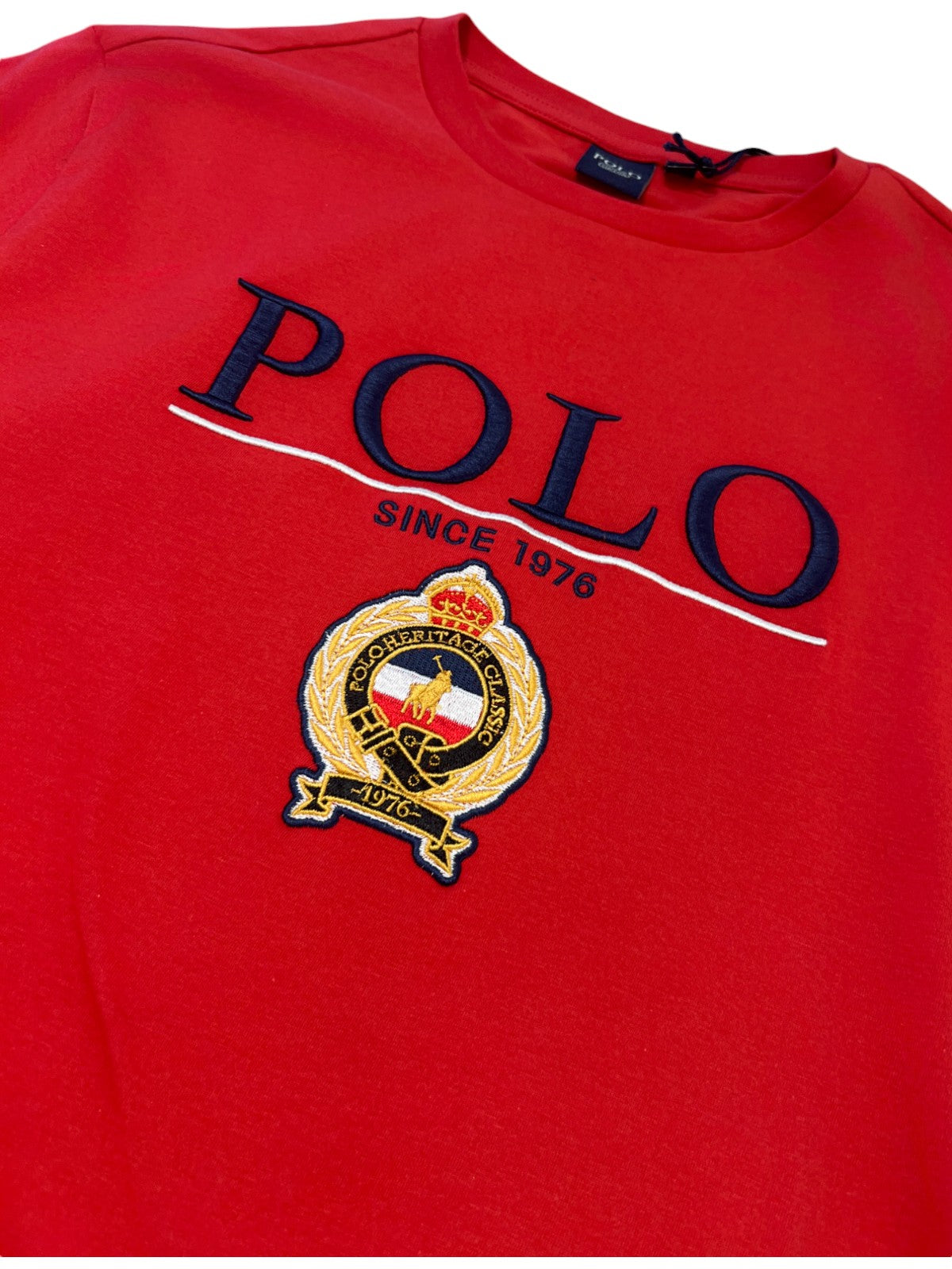 Polo T-Shirt Equestrain Red