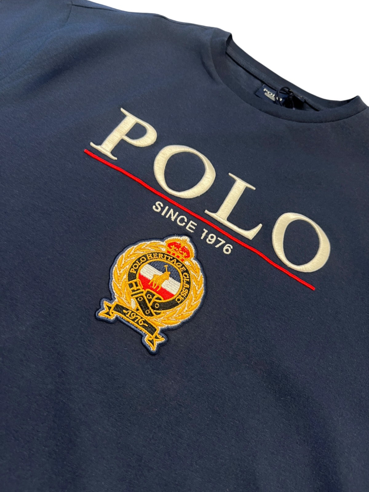 Polo T-Shirt Equestrain Navy