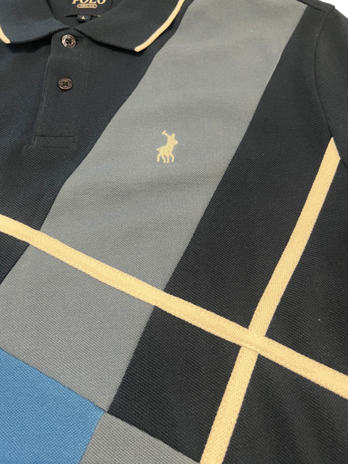 Polo Golfer Colourblock Navy