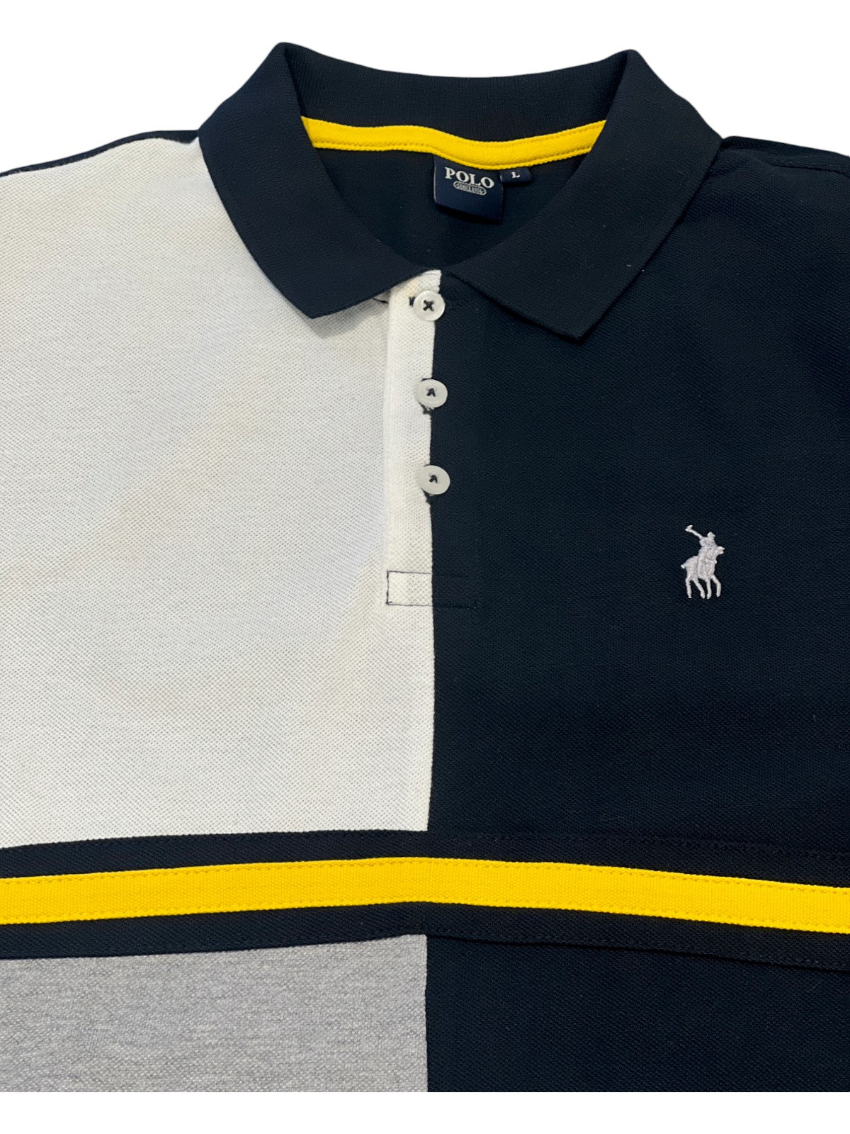 Polo Golfer Colourblock Navy