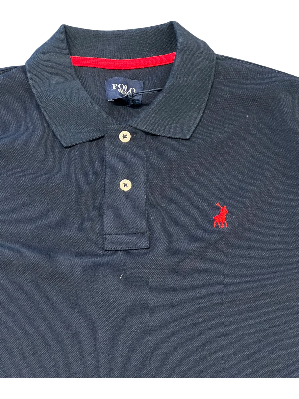 Polo Golfer Pique Stretch Navy