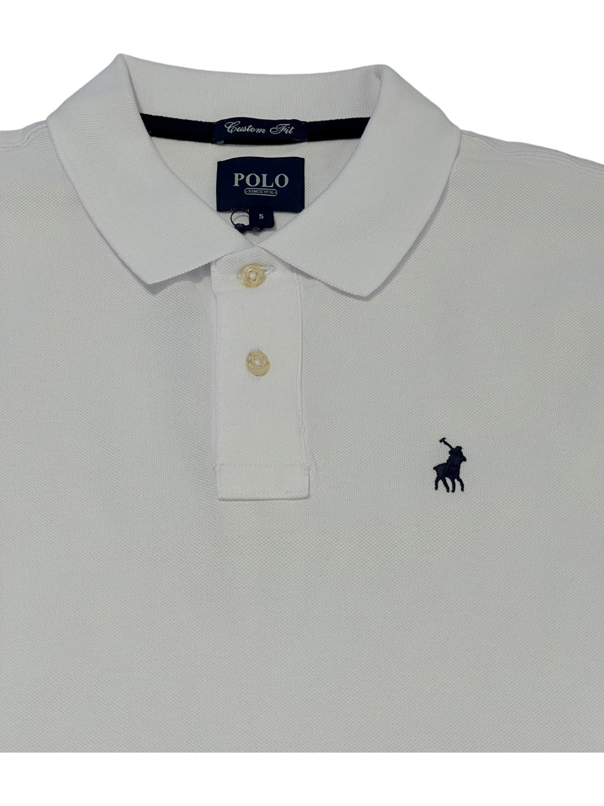 Polo Golfer Pique Stretch White