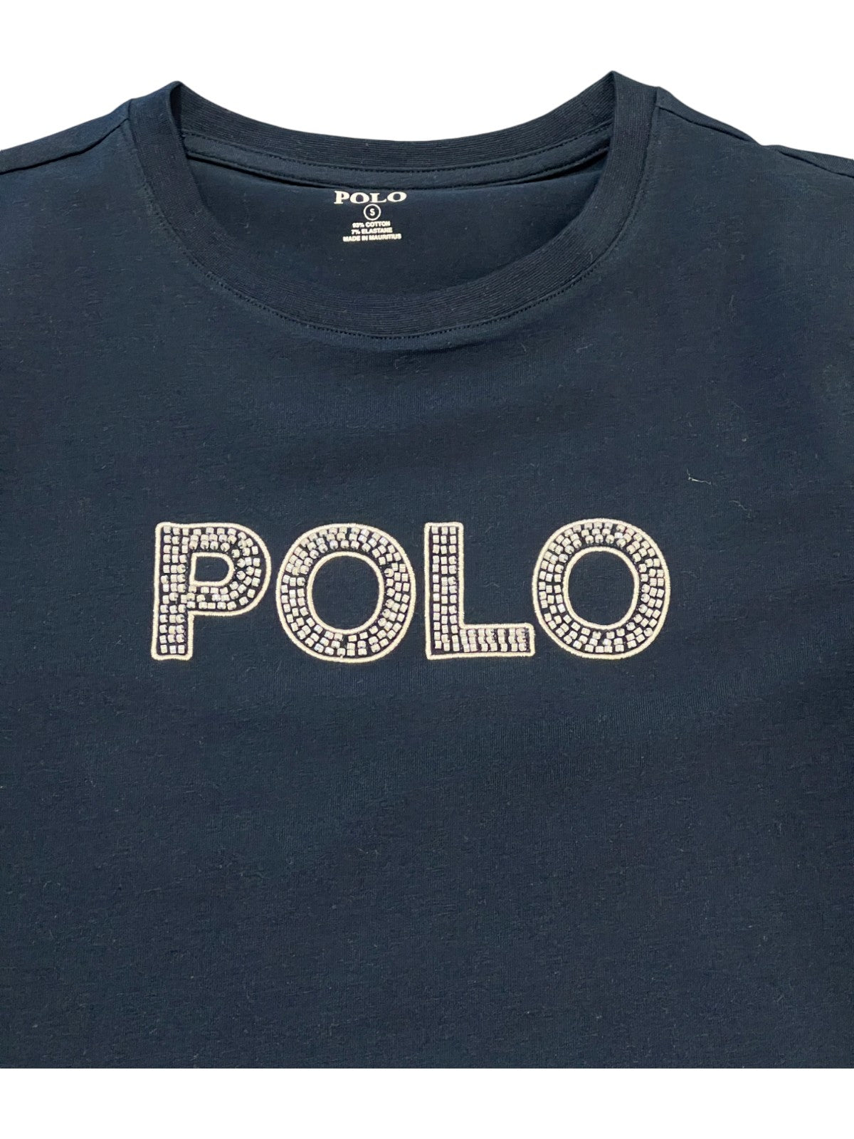 Polo T-Shirt Ladies Dakota Logo Navy