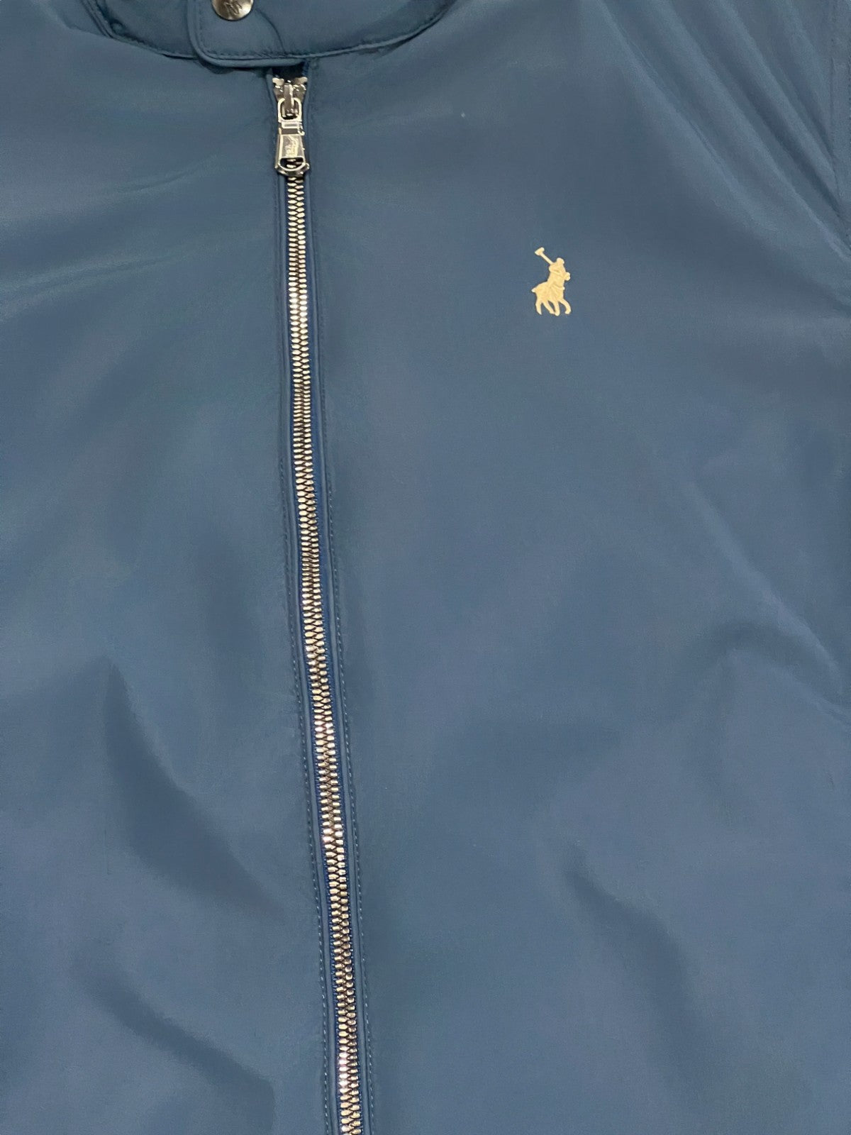 Polo Jacket Tech Puffer Harrington Blue