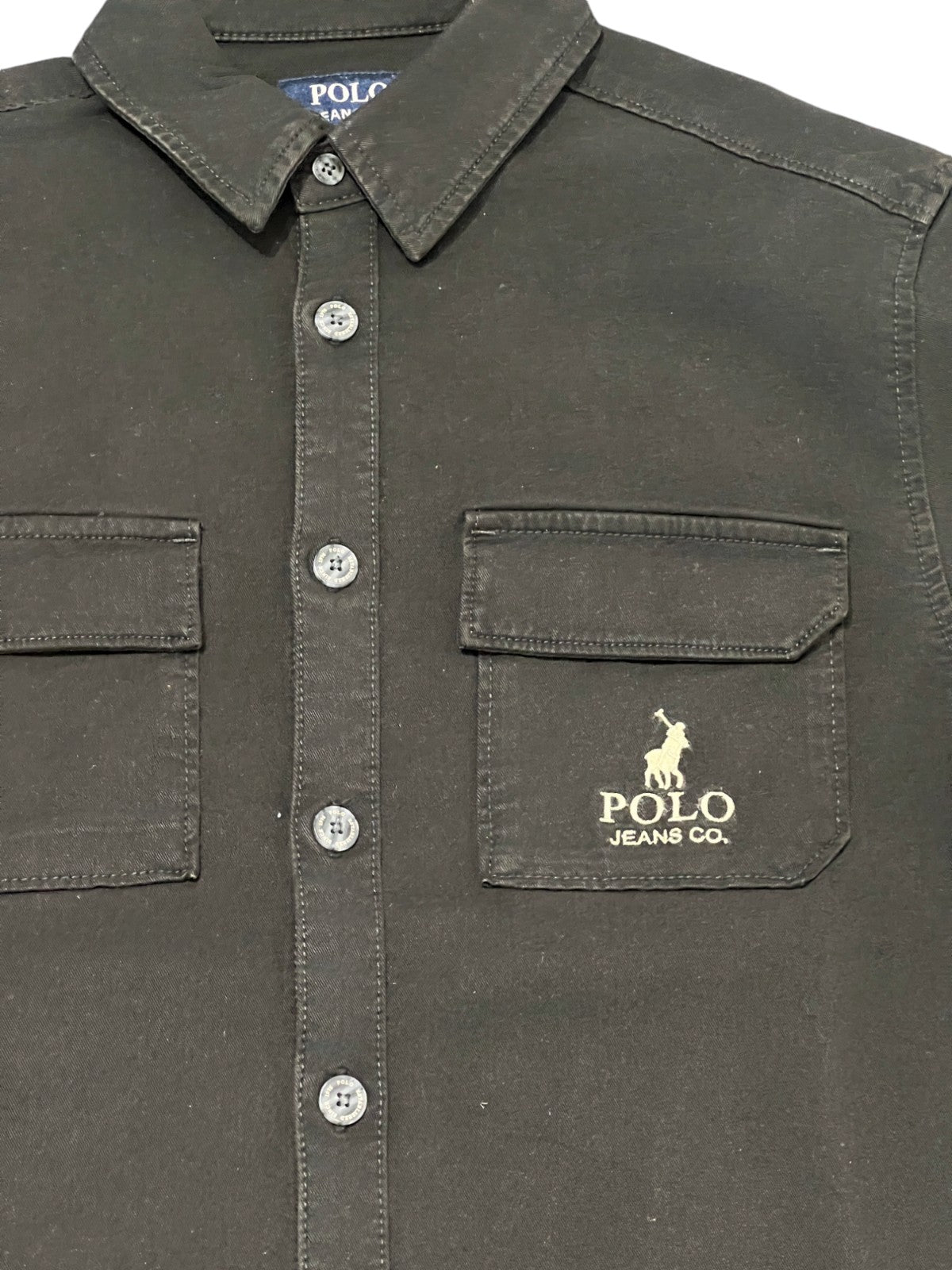 Polo Shirt Logo Black