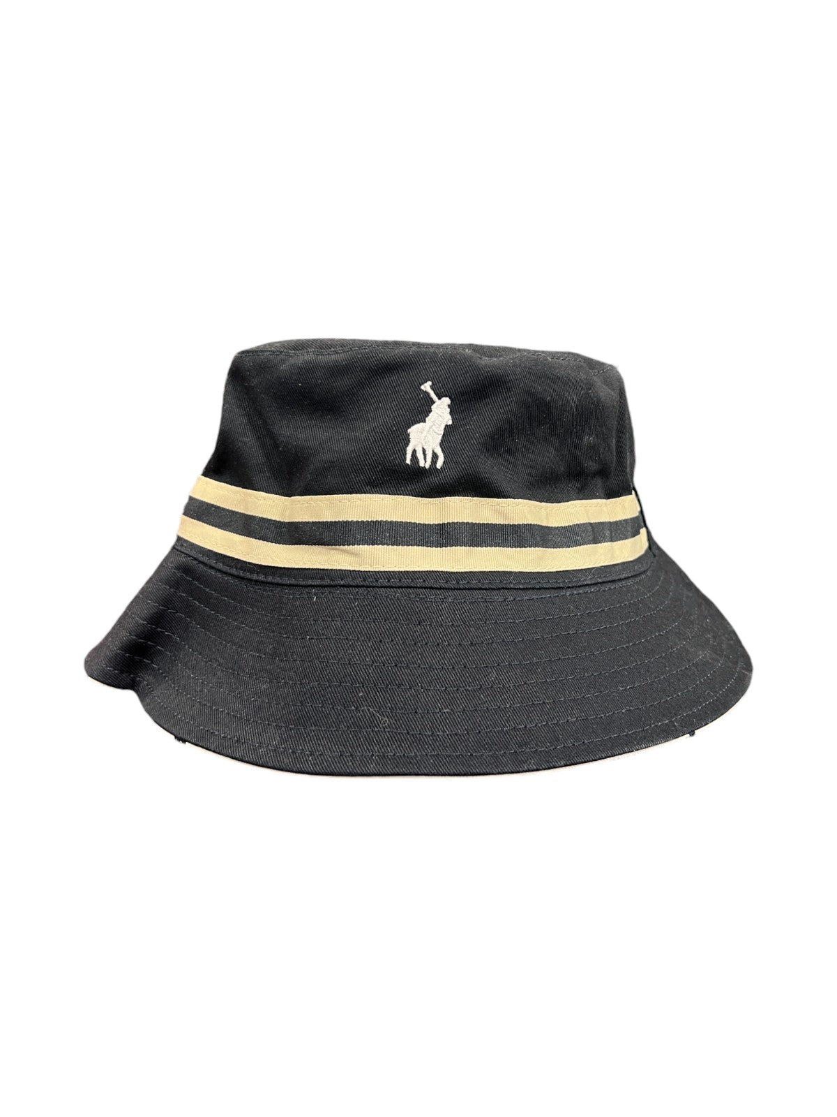 Polo Bucket Hat Monogram Reversible Navy-White