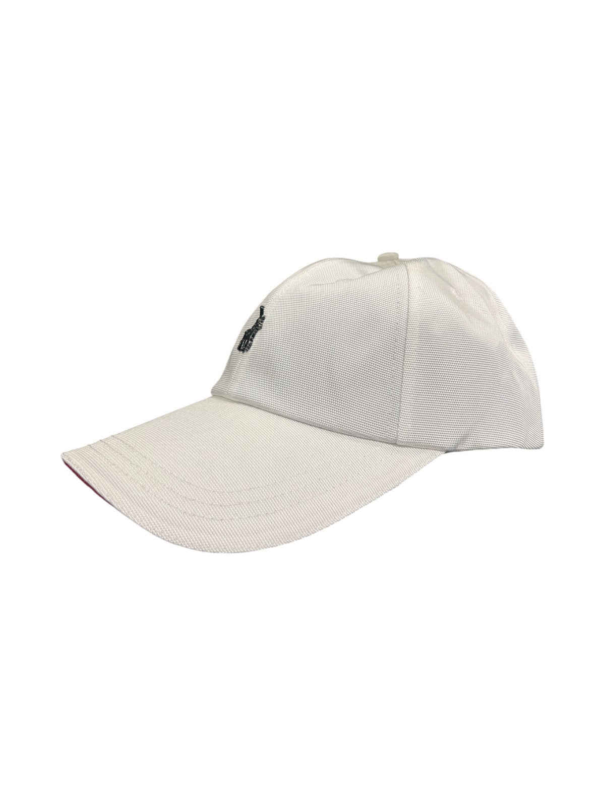 Polo Cap 6 Panel Metal Peak Classic White