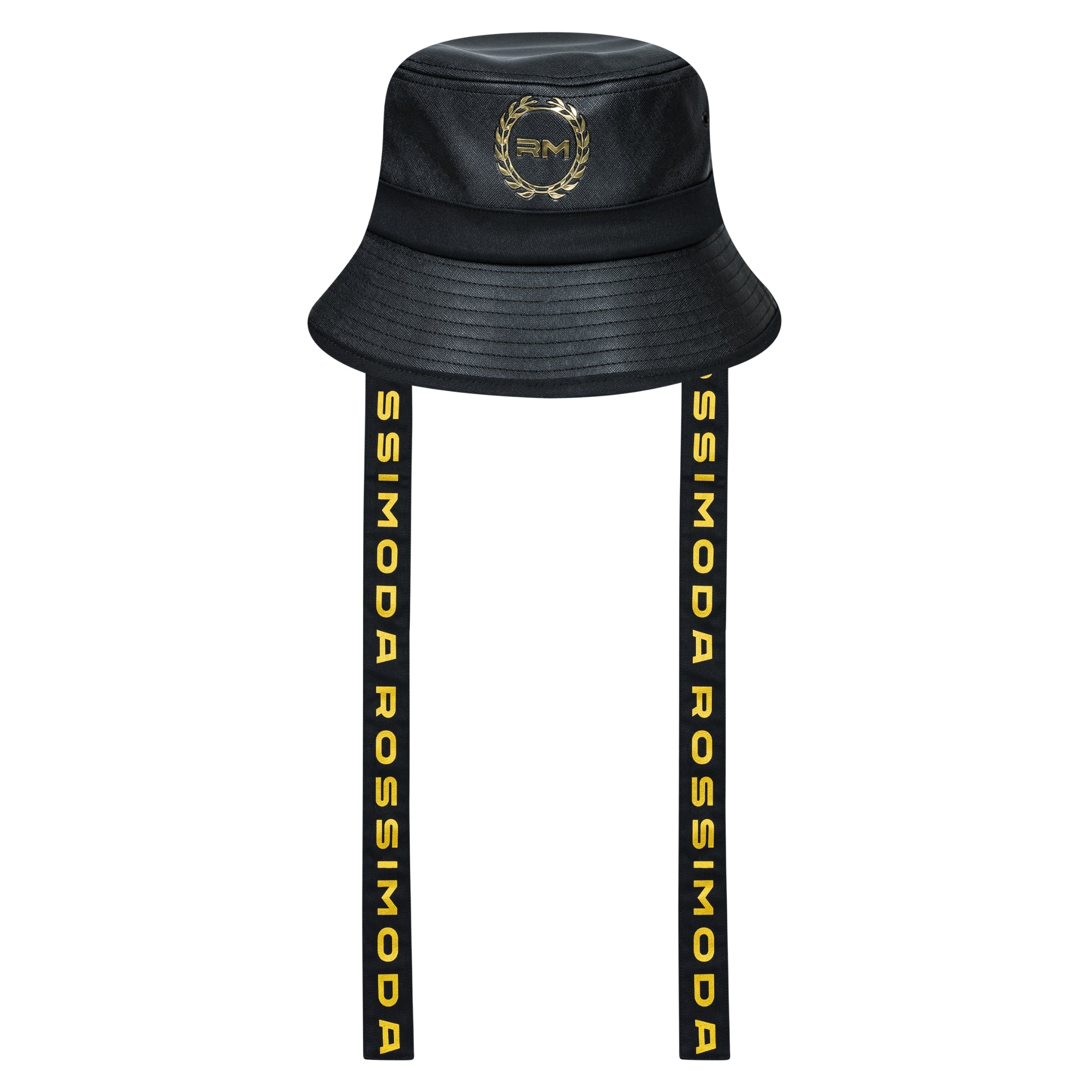 Rossimoda Bucket Hat Black-Gold